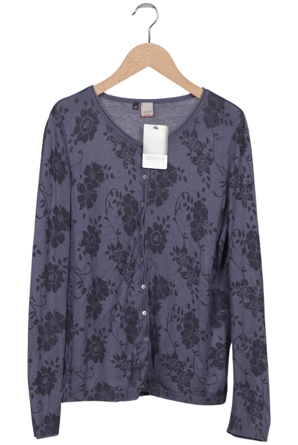 

Qiero Damen Strickjacke, marineblau, Gr. 40