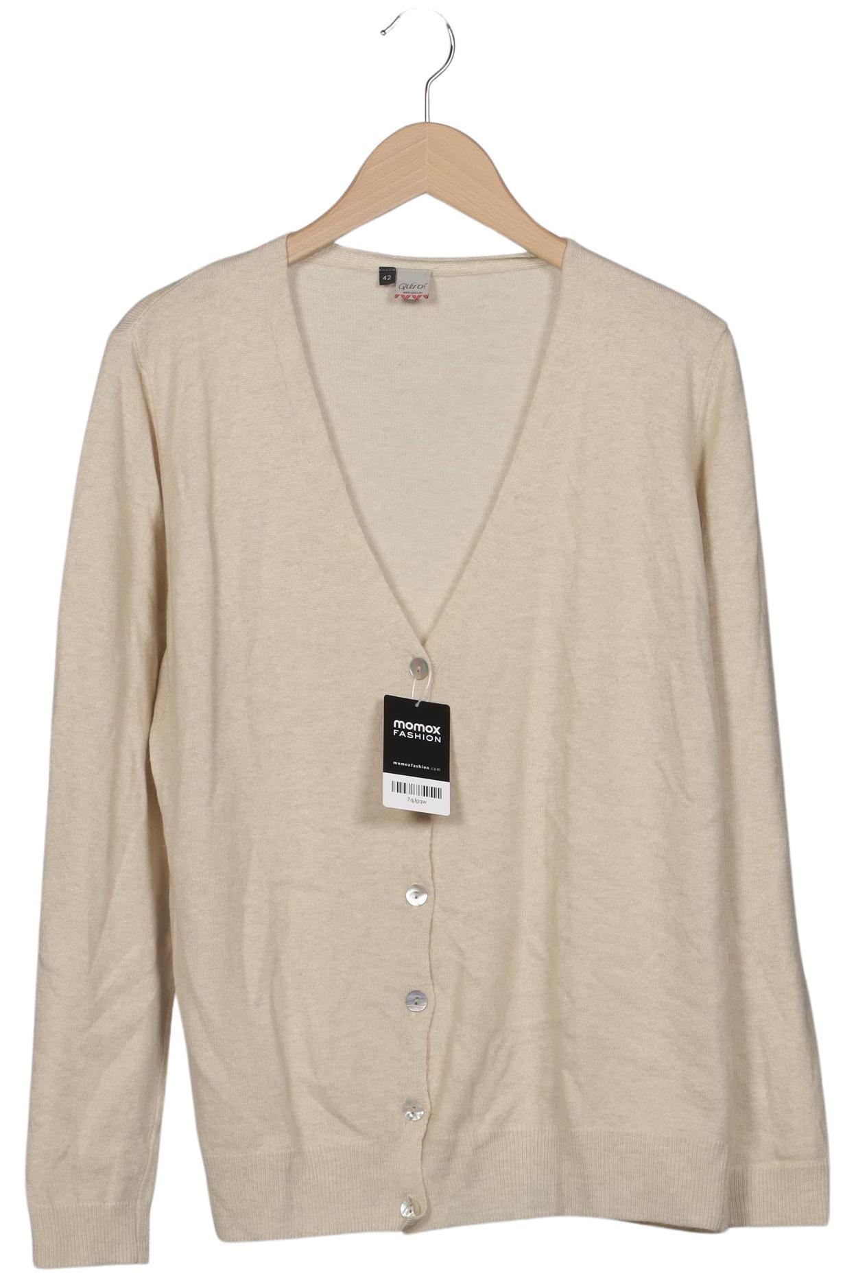 

Qiero Damen Strickjacke, beige, Gr. 42