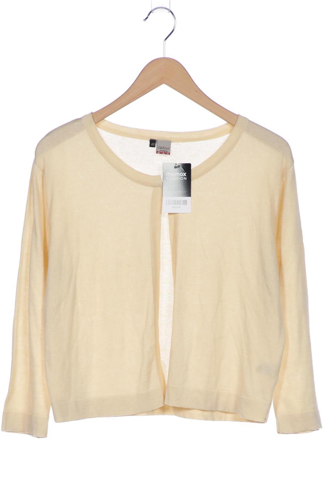 

Qiero Damen Strickjacke, cremeweiß, Gr. 46