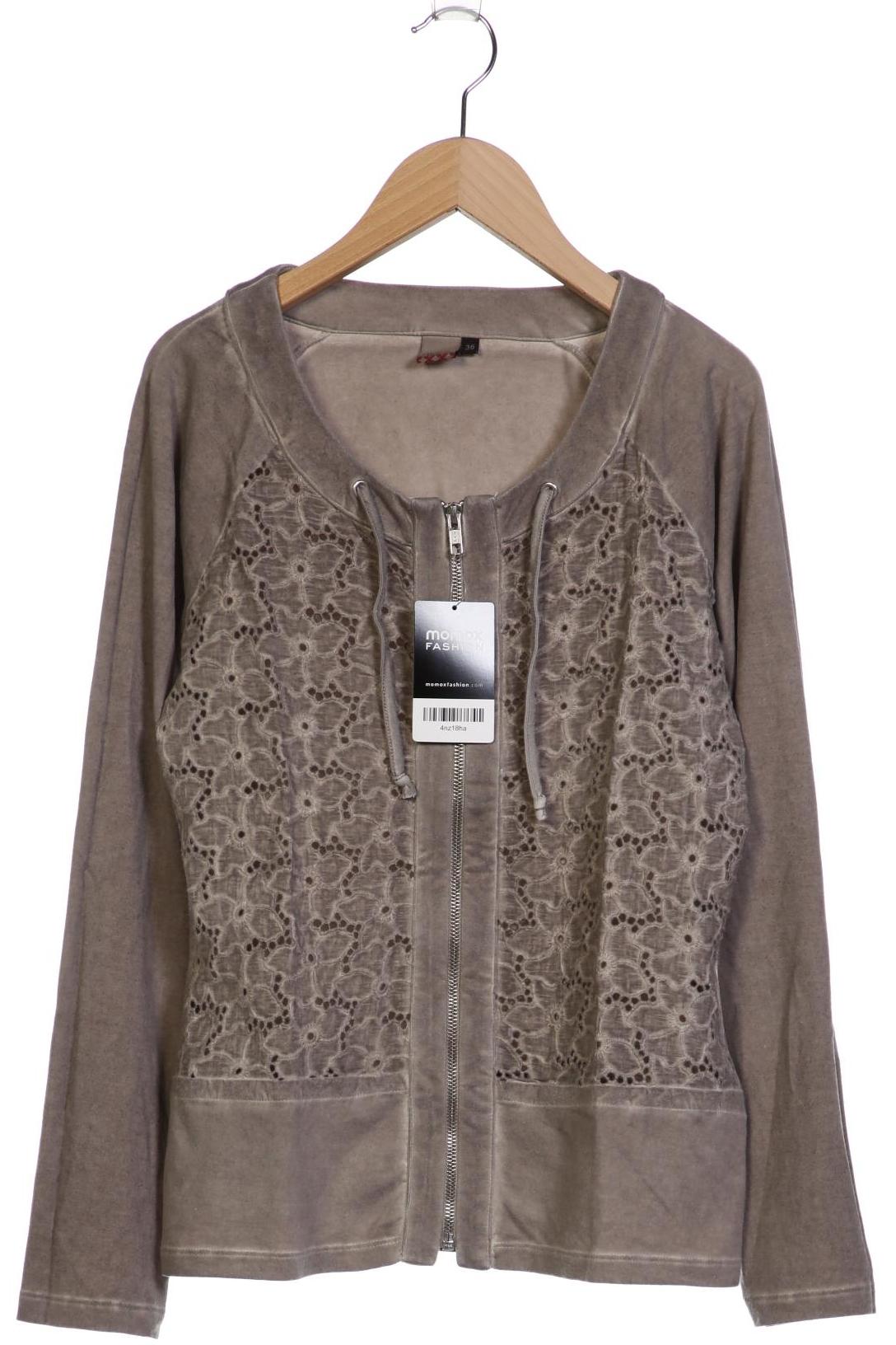 

Qiero Damen Strickjacke, grau, Gr. 36