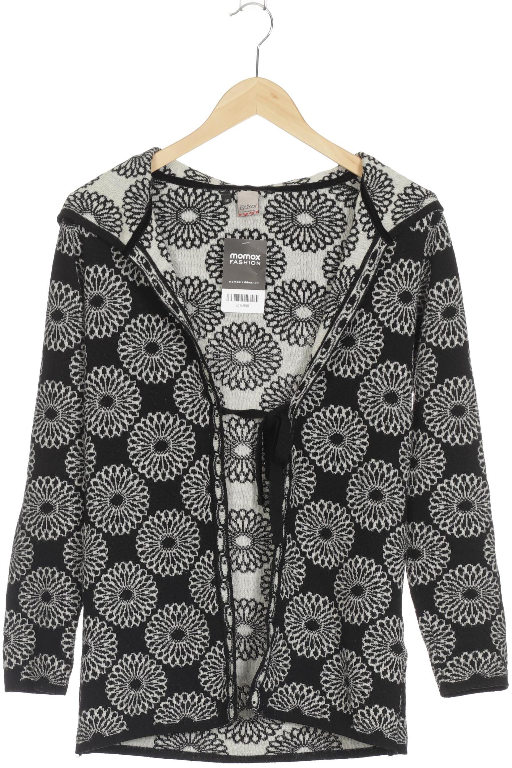 

Qiero Damen Strickjacke, schwarz, Gr. 36