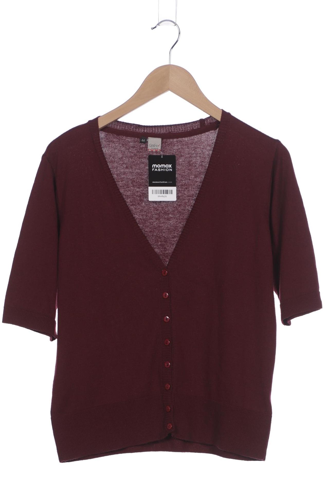 

Qiero Damen Strickjacke, bordeaux, Gr. 44