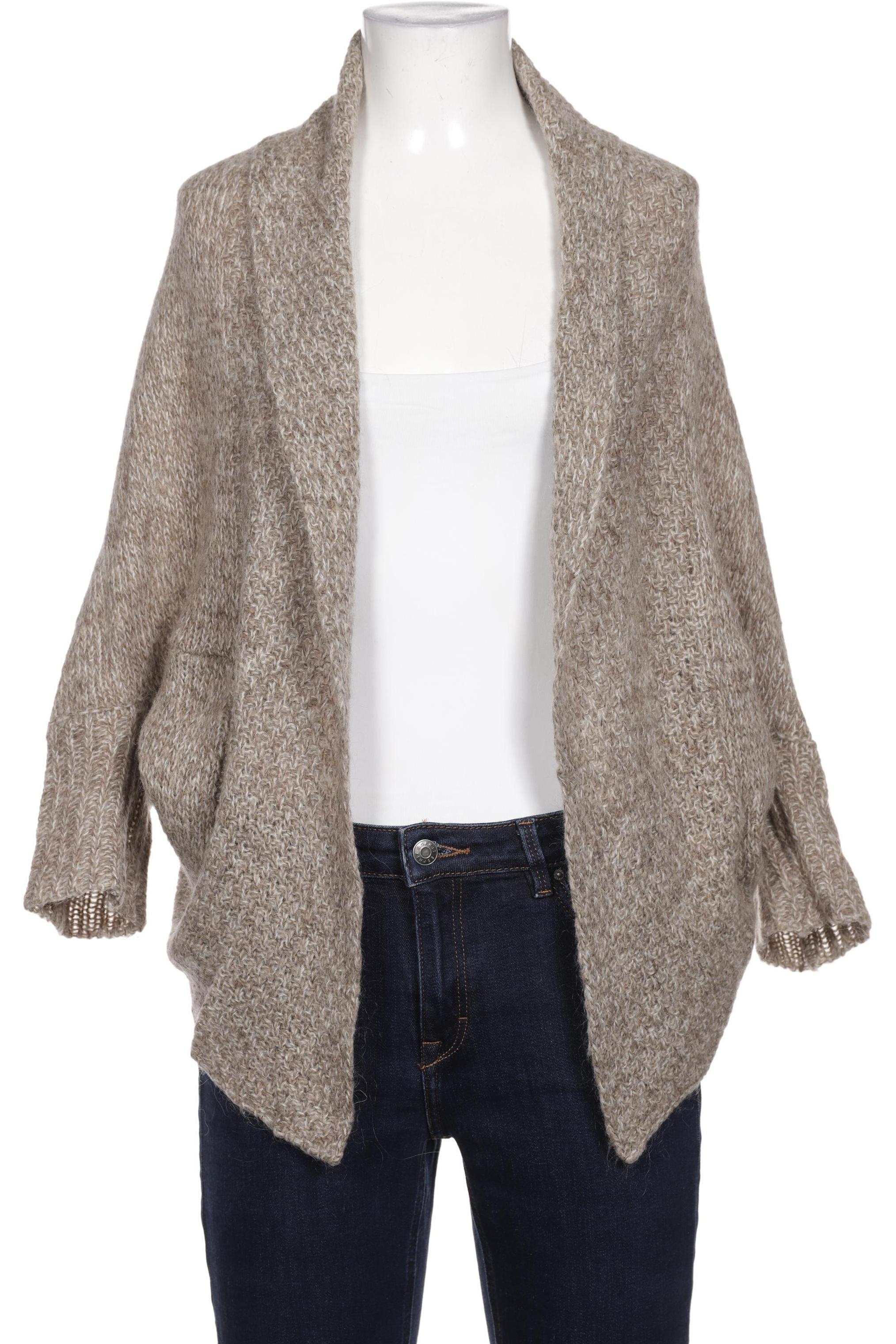 

Qiero Damen Strickjacke, beige, Gr. 38