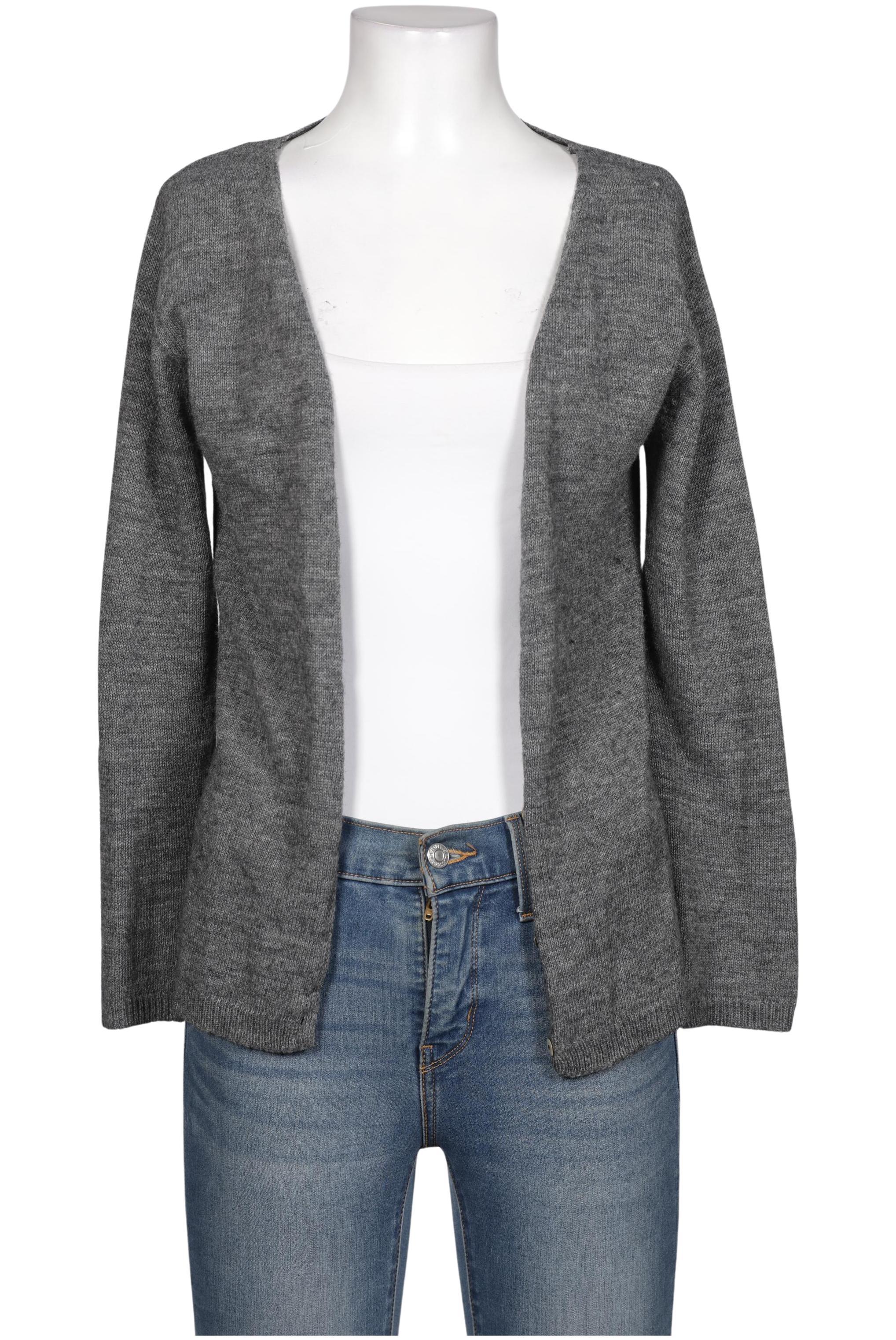 

Qiero Damen Strickjacke, grau, Gr. 38