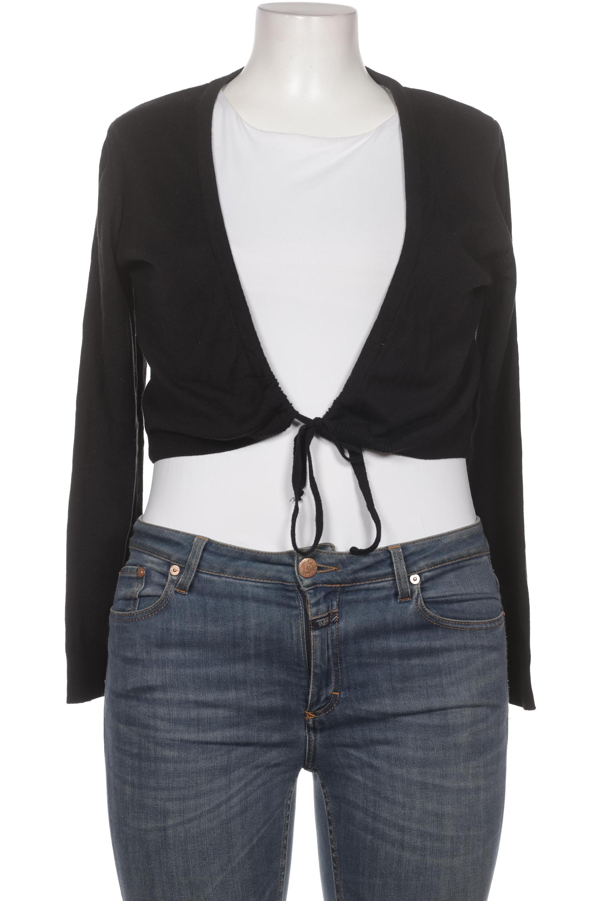 

Qiero Damen Strickjacke, schwarz, Gr. 44