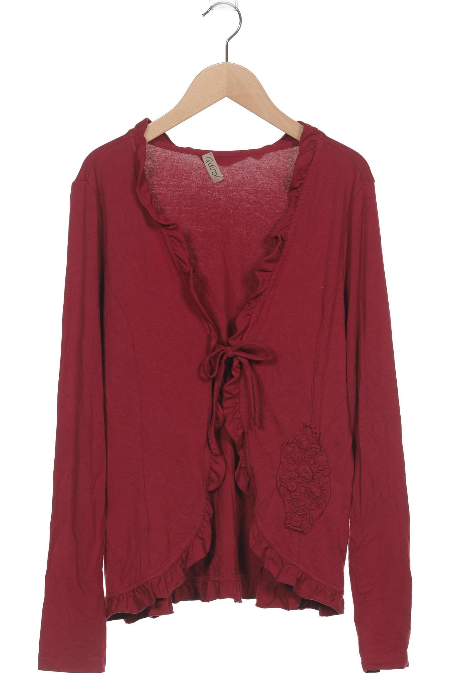 

Qiero Damen Strickjacke, rot, Gr. 38