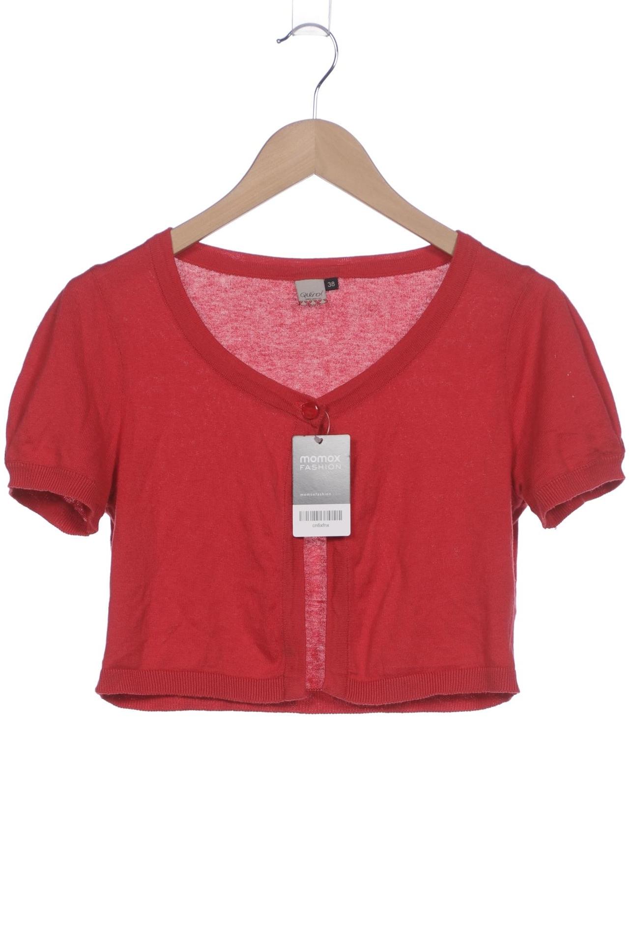 

Qiero Damen Strickjacke, rot, Gr. 38