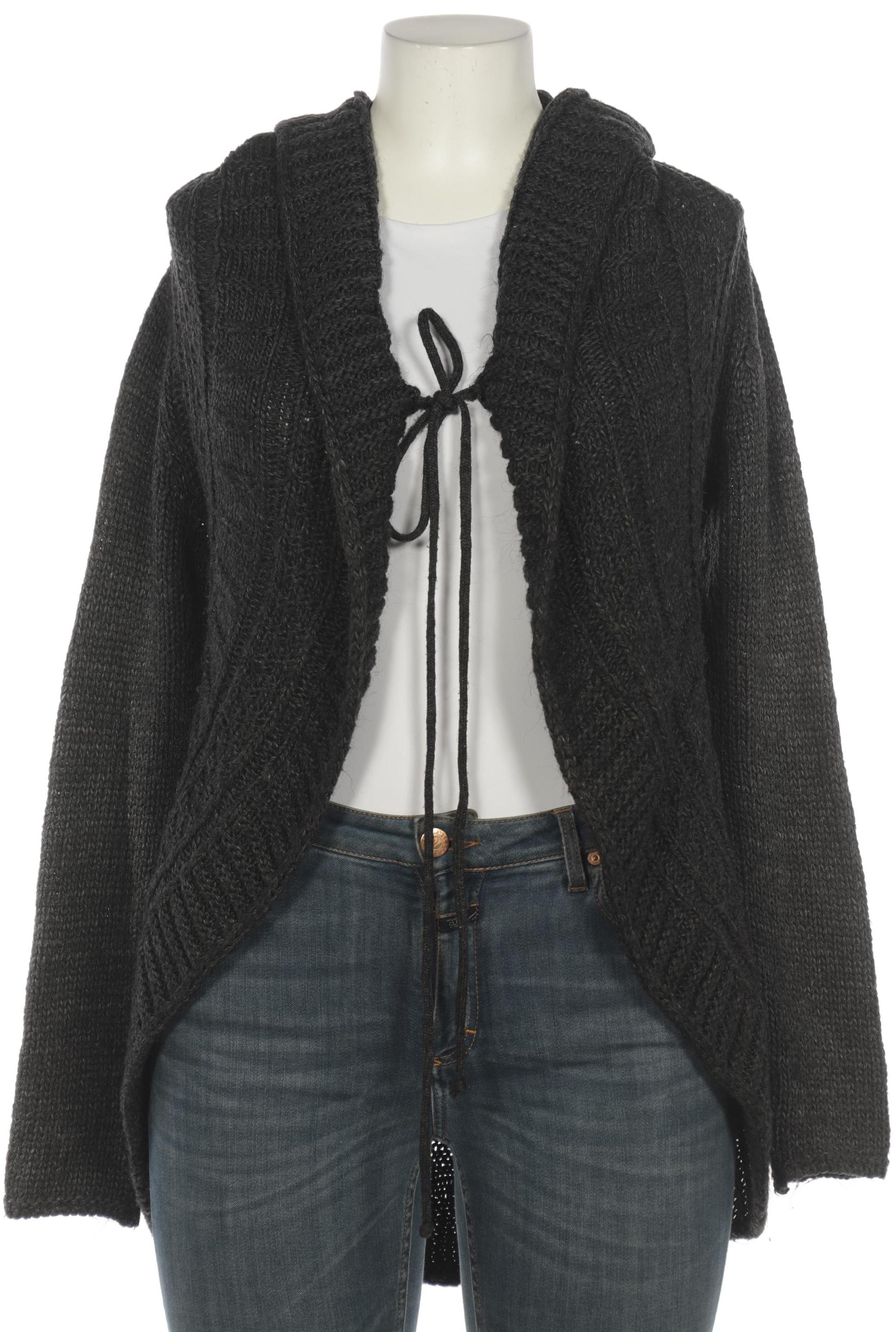 

Qiero Damen Strickjacke, grau, Gr. 42