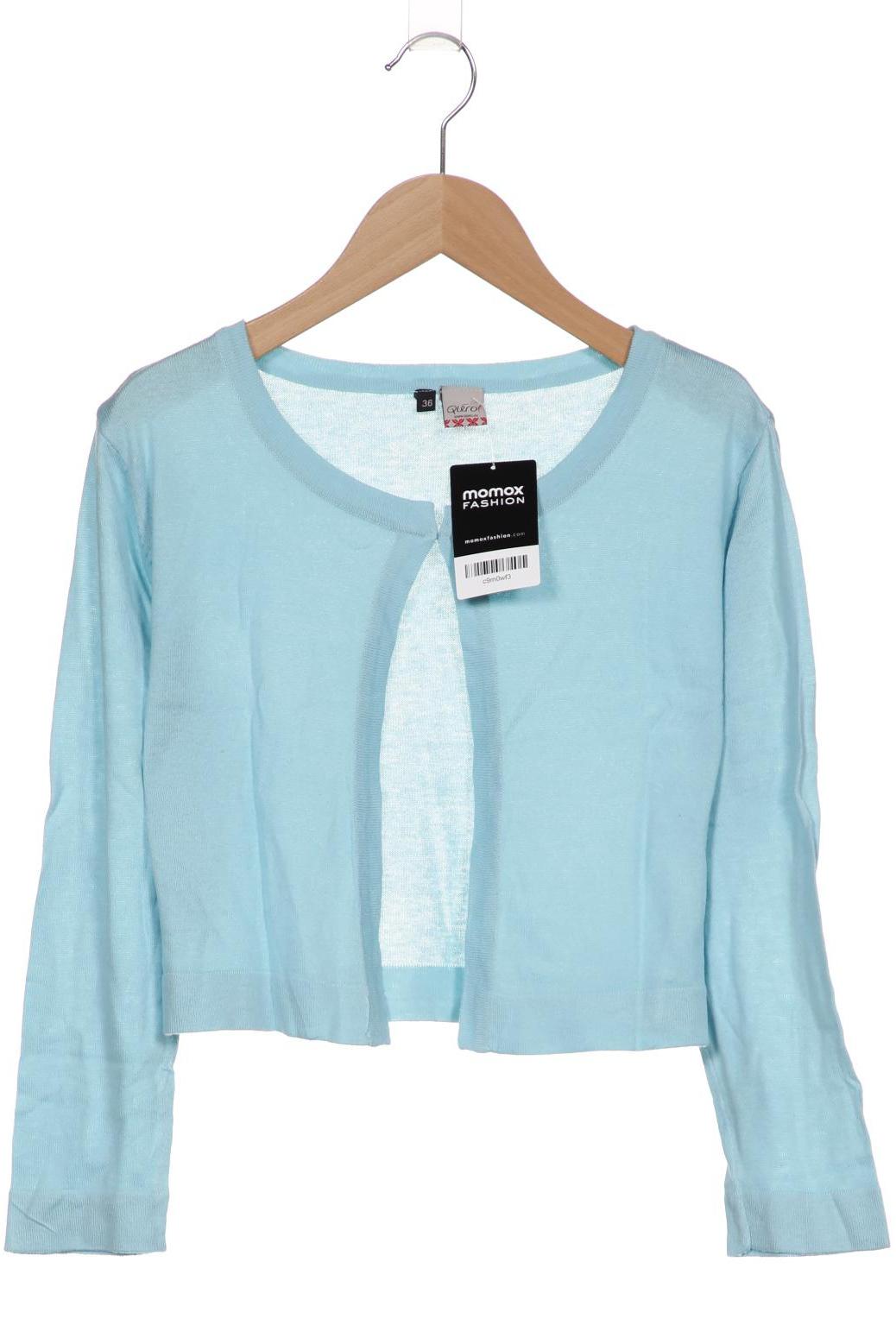 

Qiero Damen Strickjacke, hellblau, Gr. 36