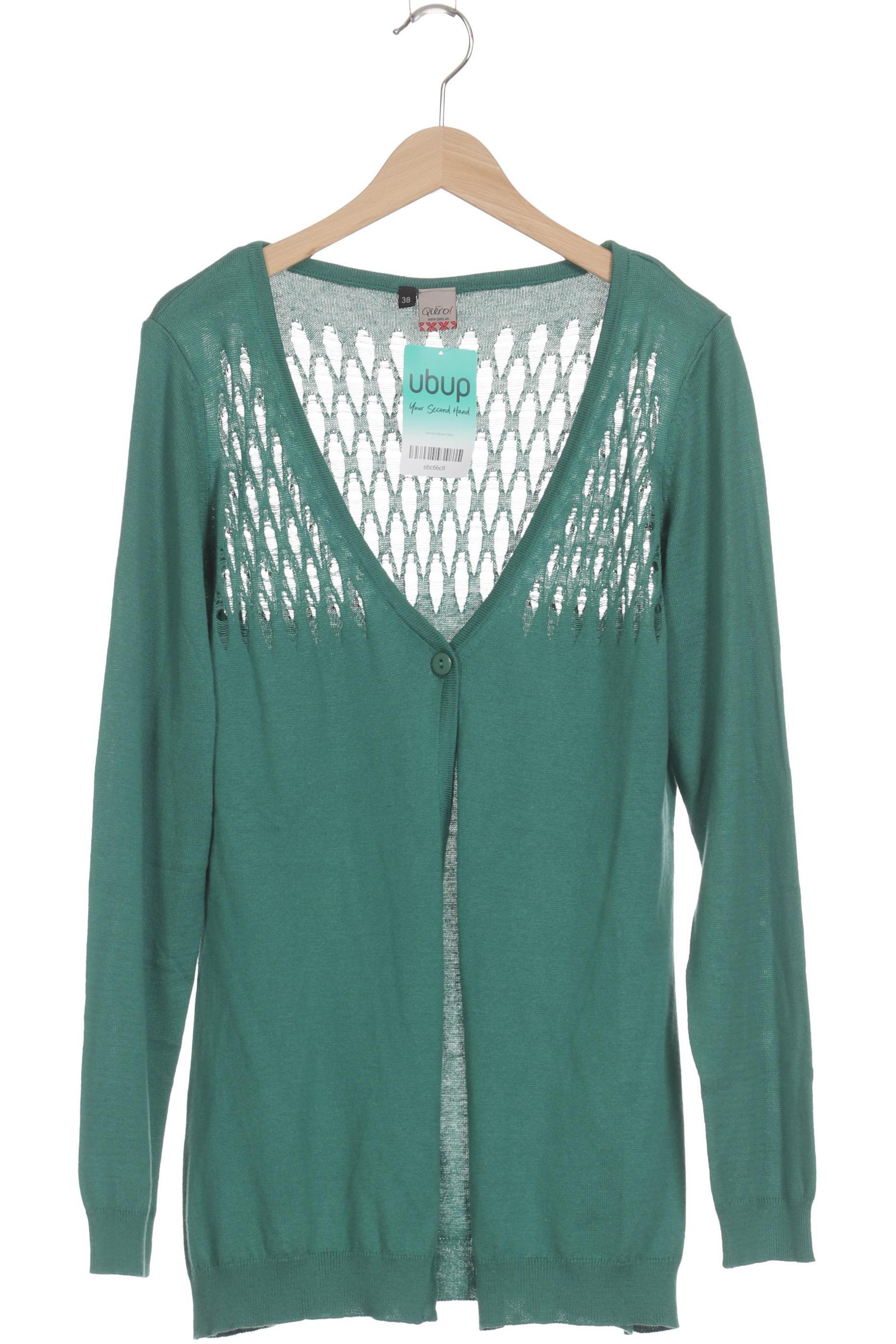 

Qiero Damen Strickjacke, grün, Gr. 38