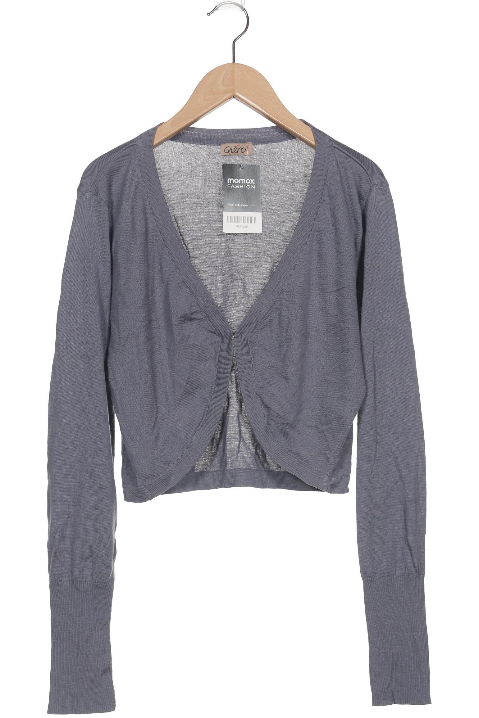 

Qiero Damen Strickjacke, grau, Gr. 38