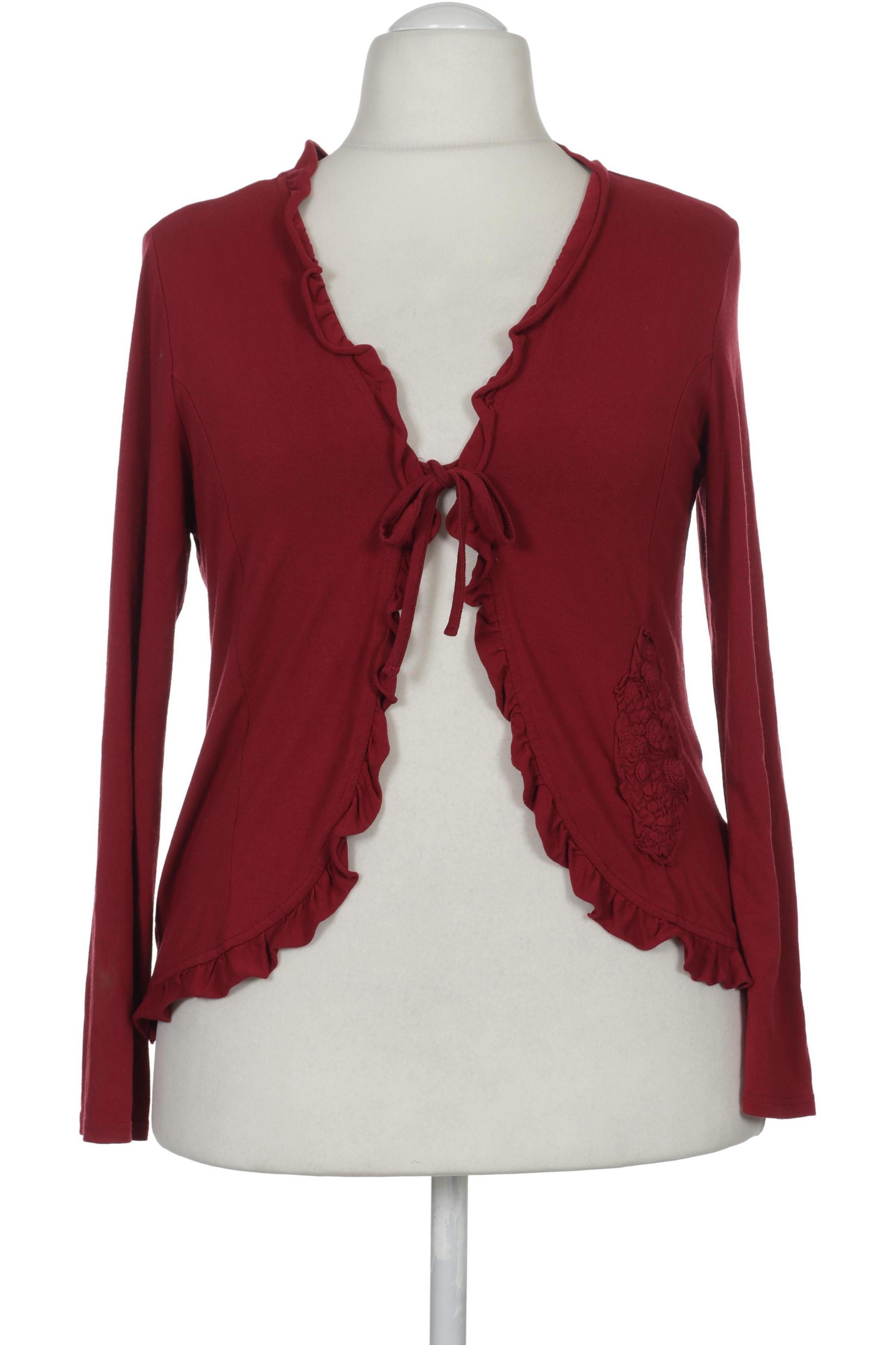 

Qiero Damen Strickjacke, rot, Gr. 44