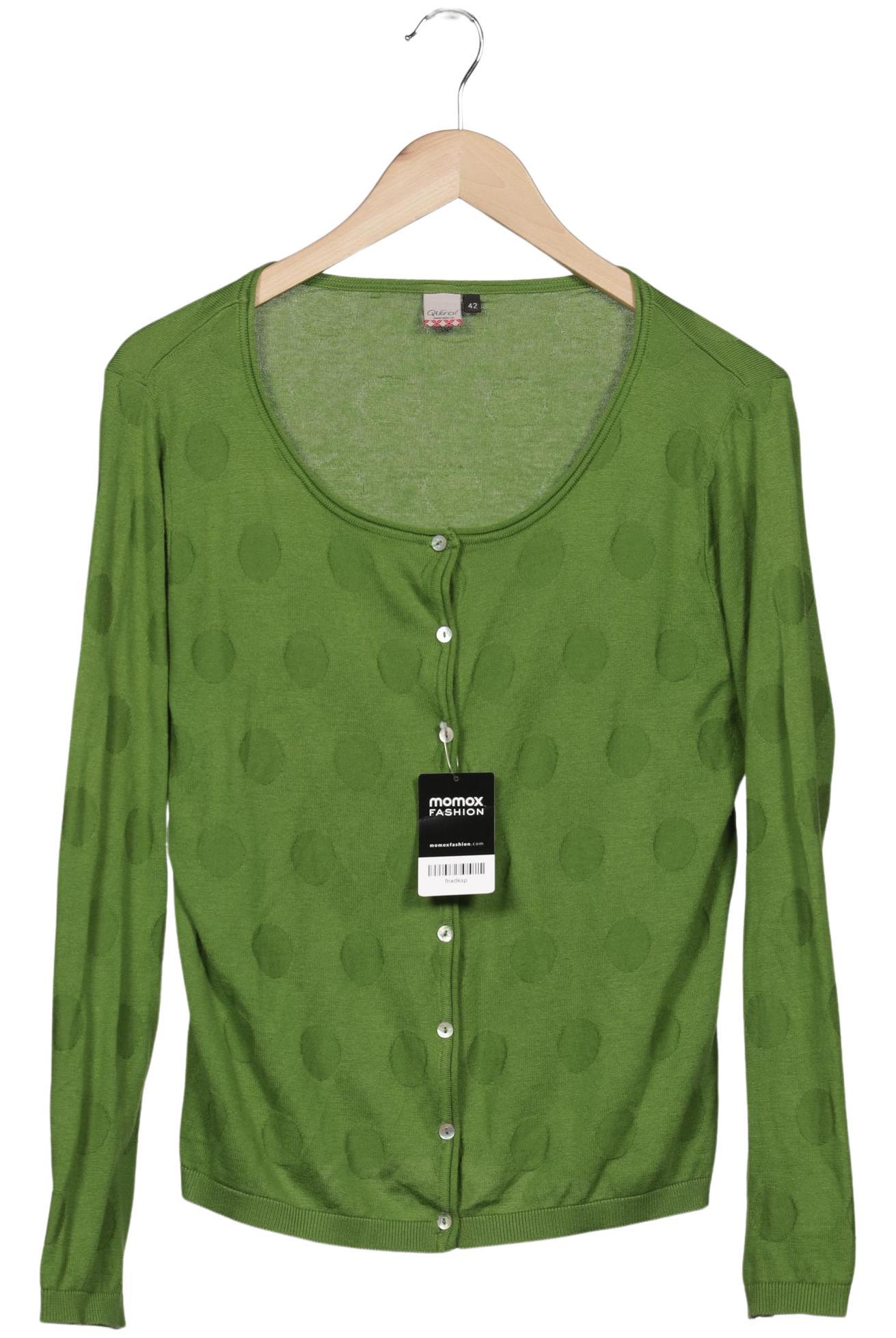 

Qiero Damen Strickjacke, grün, Gr. 42