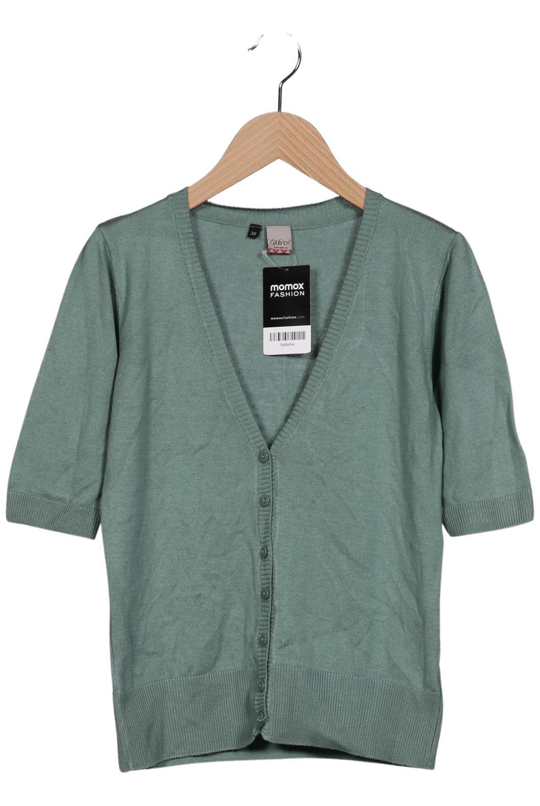 

Qiero Damen Strickjacke, hellgrün, Gr. 36