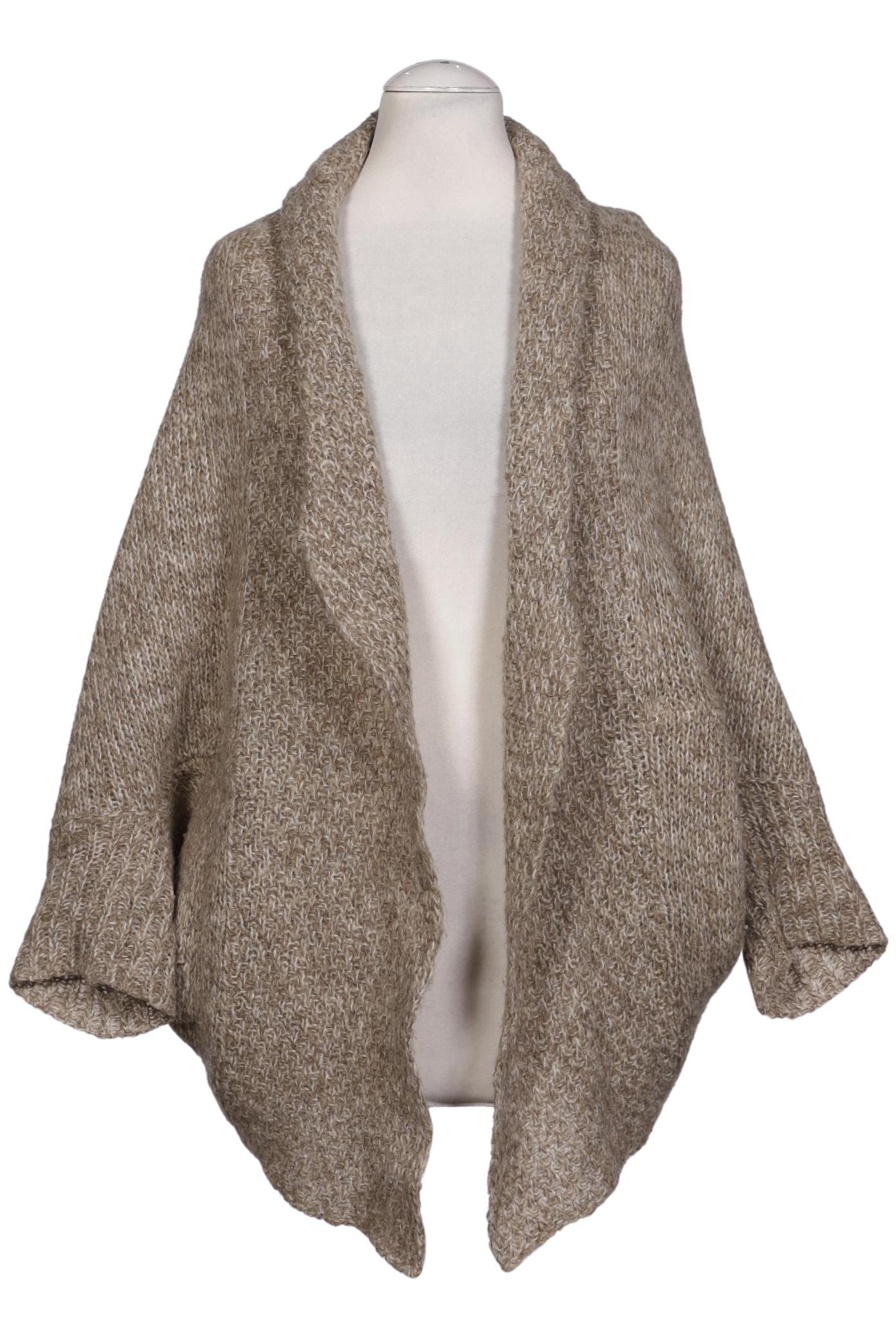 

Qiero Damen Strickjacke, braun, Gr. 36