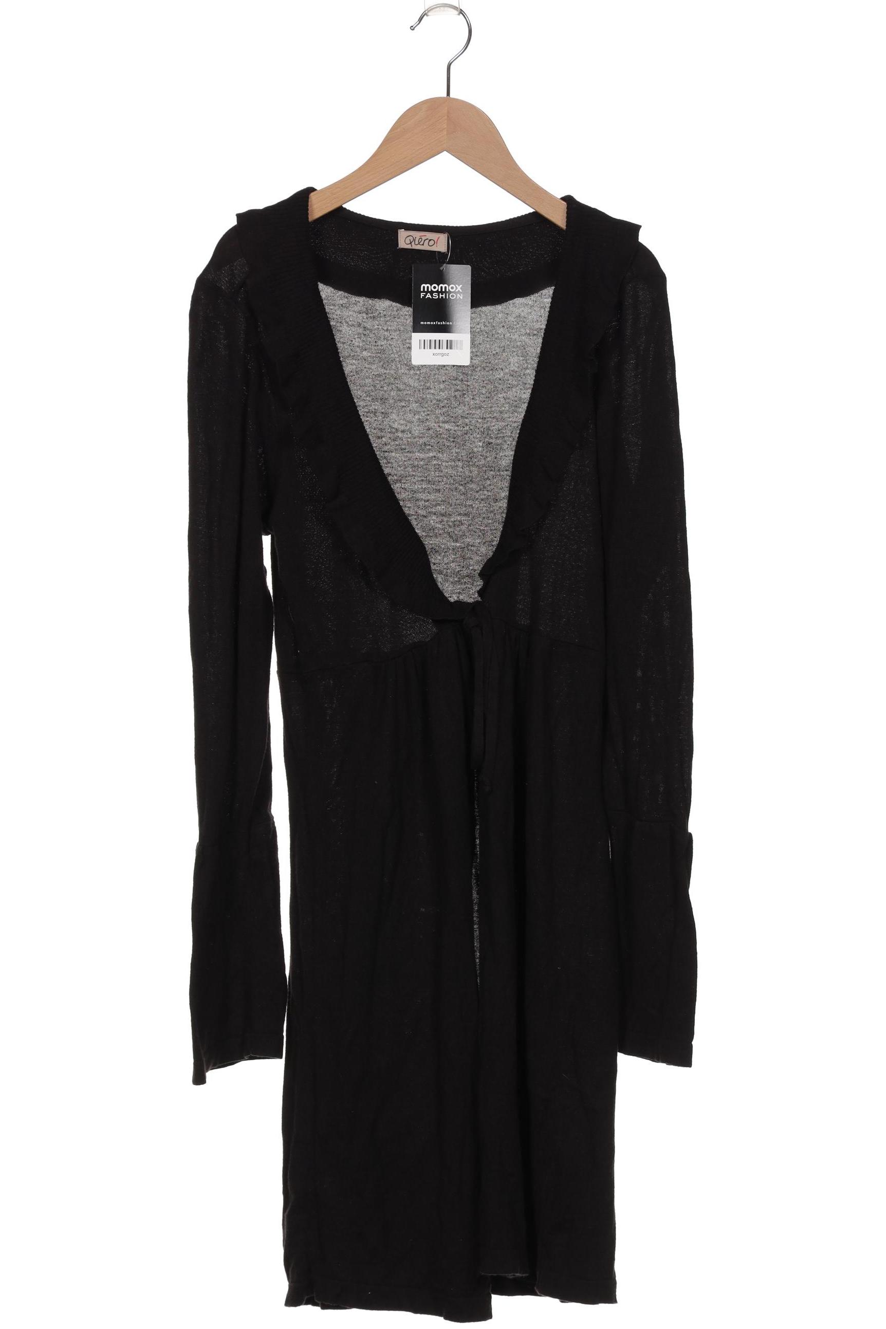 

Qiero Damen Strickjacke, schwarz, Gr. 40