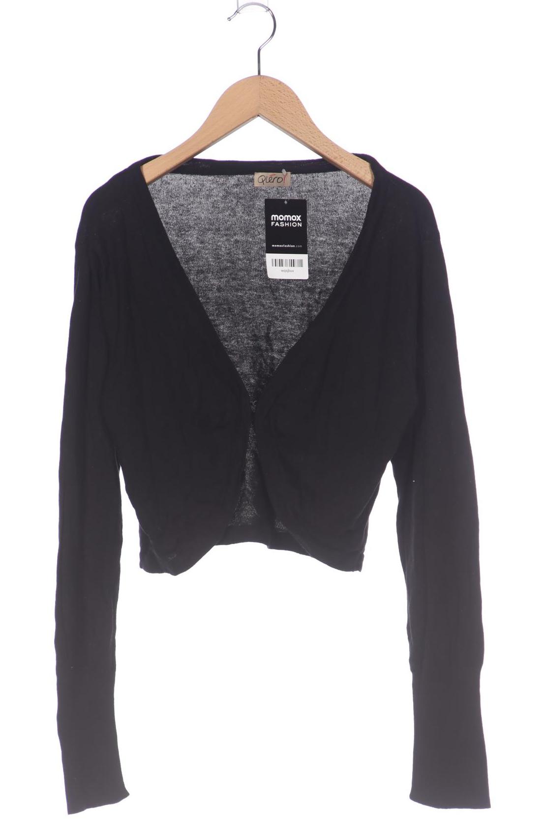 

Qiero Damen Strickjacke, schwarz, Gr. 40