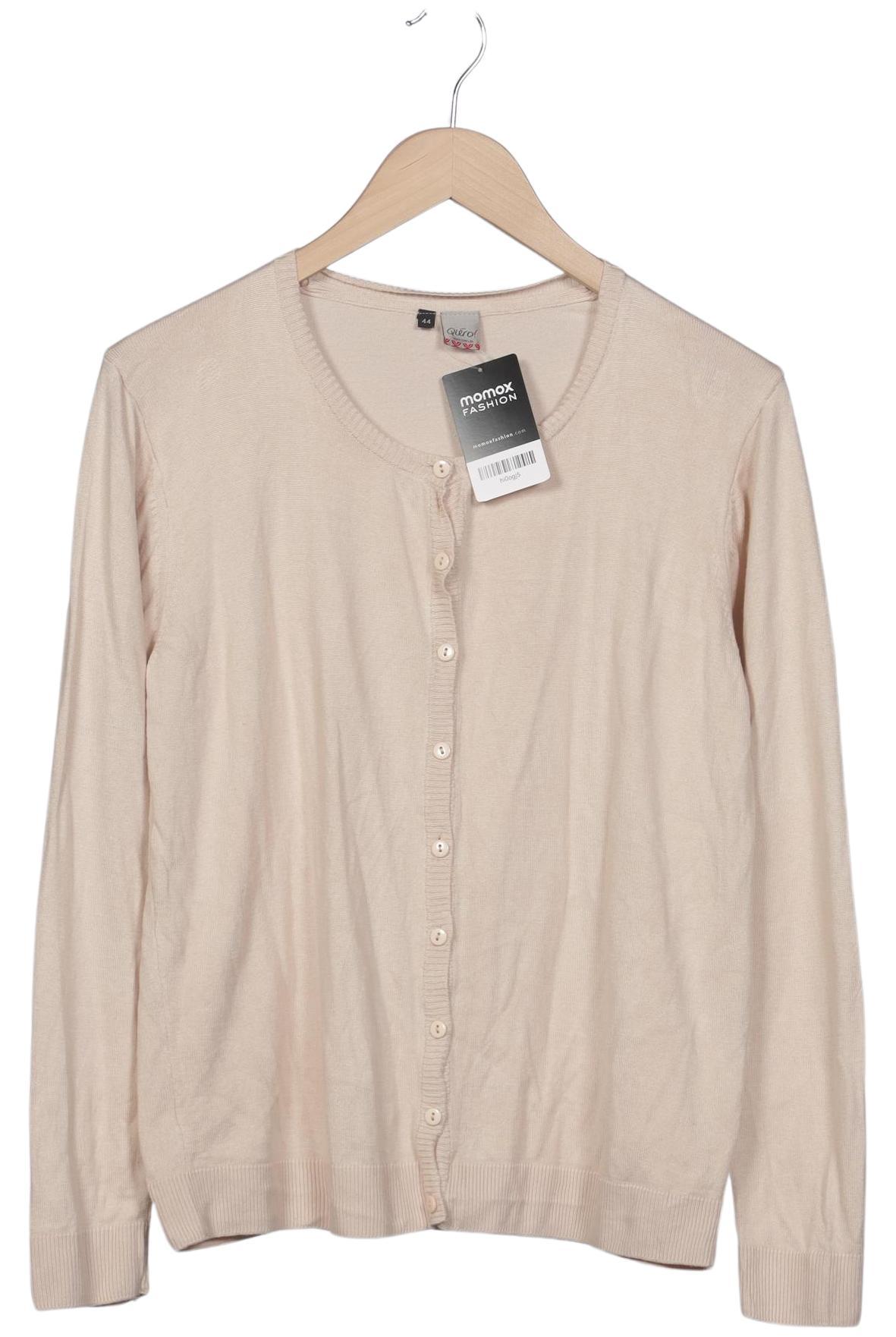 

Qiero Damen Strickjacke, beige, Gr. 44