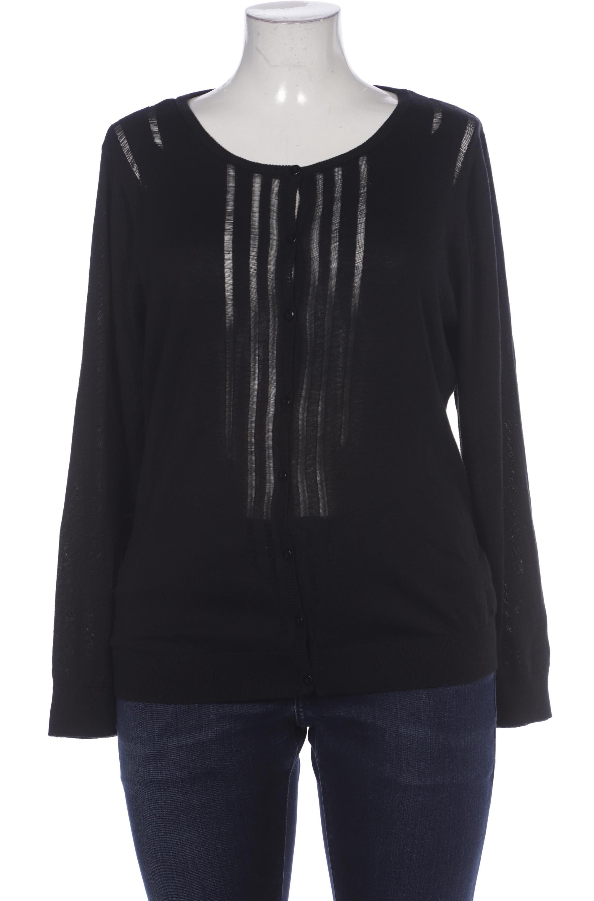

Qiero Damen Strickjacke, schwarz, Gr. 44