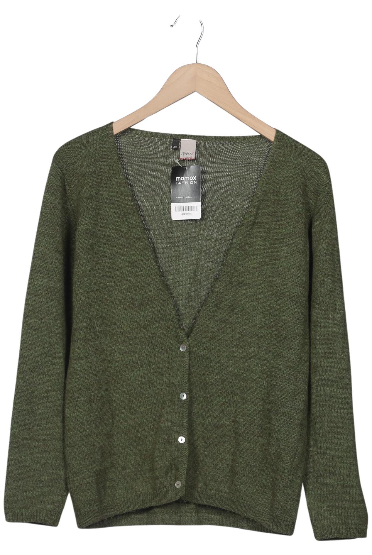 

Qiero Damen Strickjacke, grün, Gr. 42