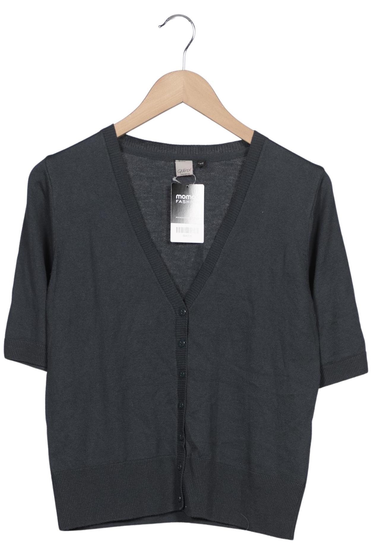 

Qiero Damen Strickjacke, grau, Gr. 40