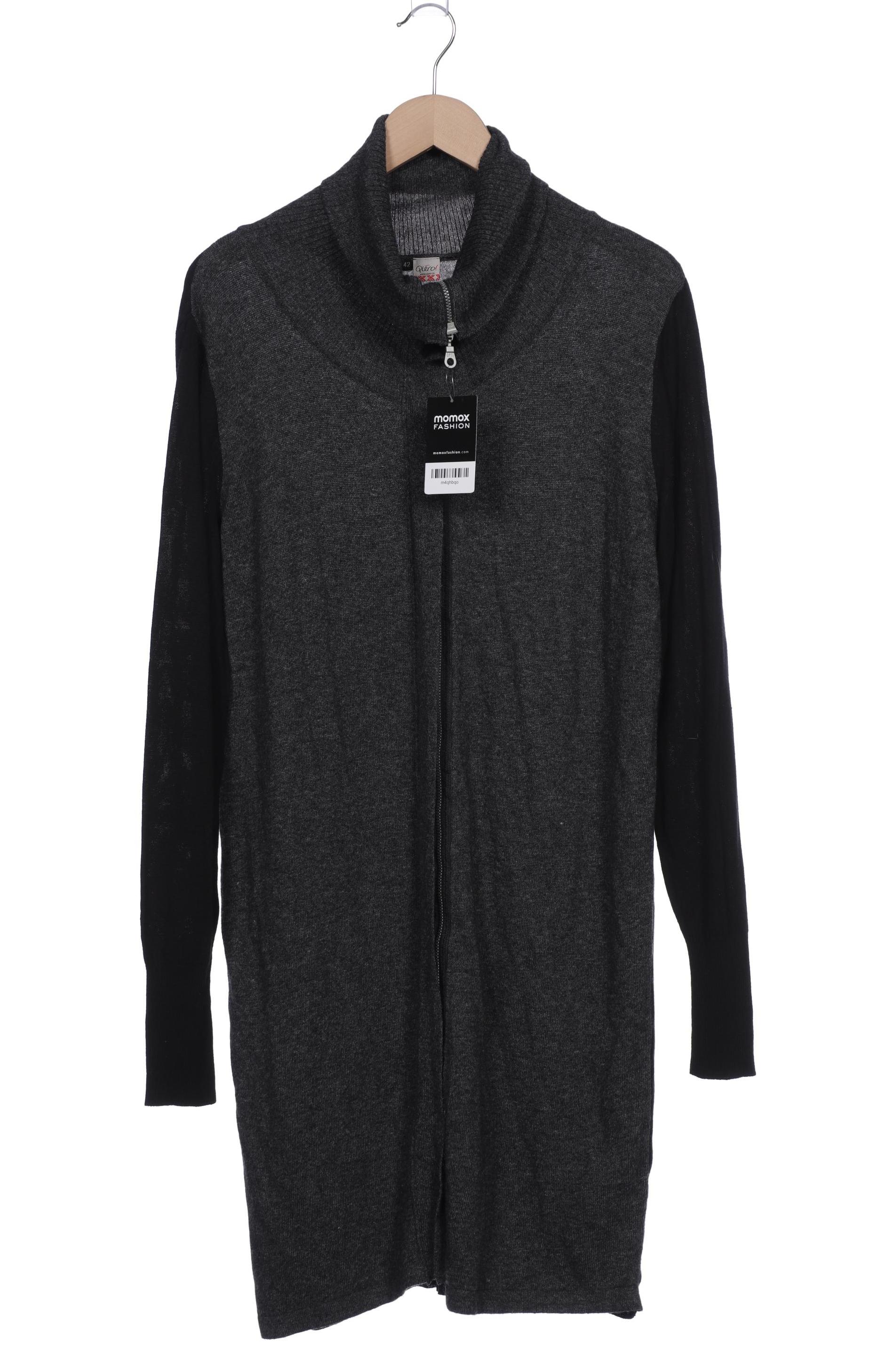 

Qiero Damen Strickjacke, grau, Gr. 42