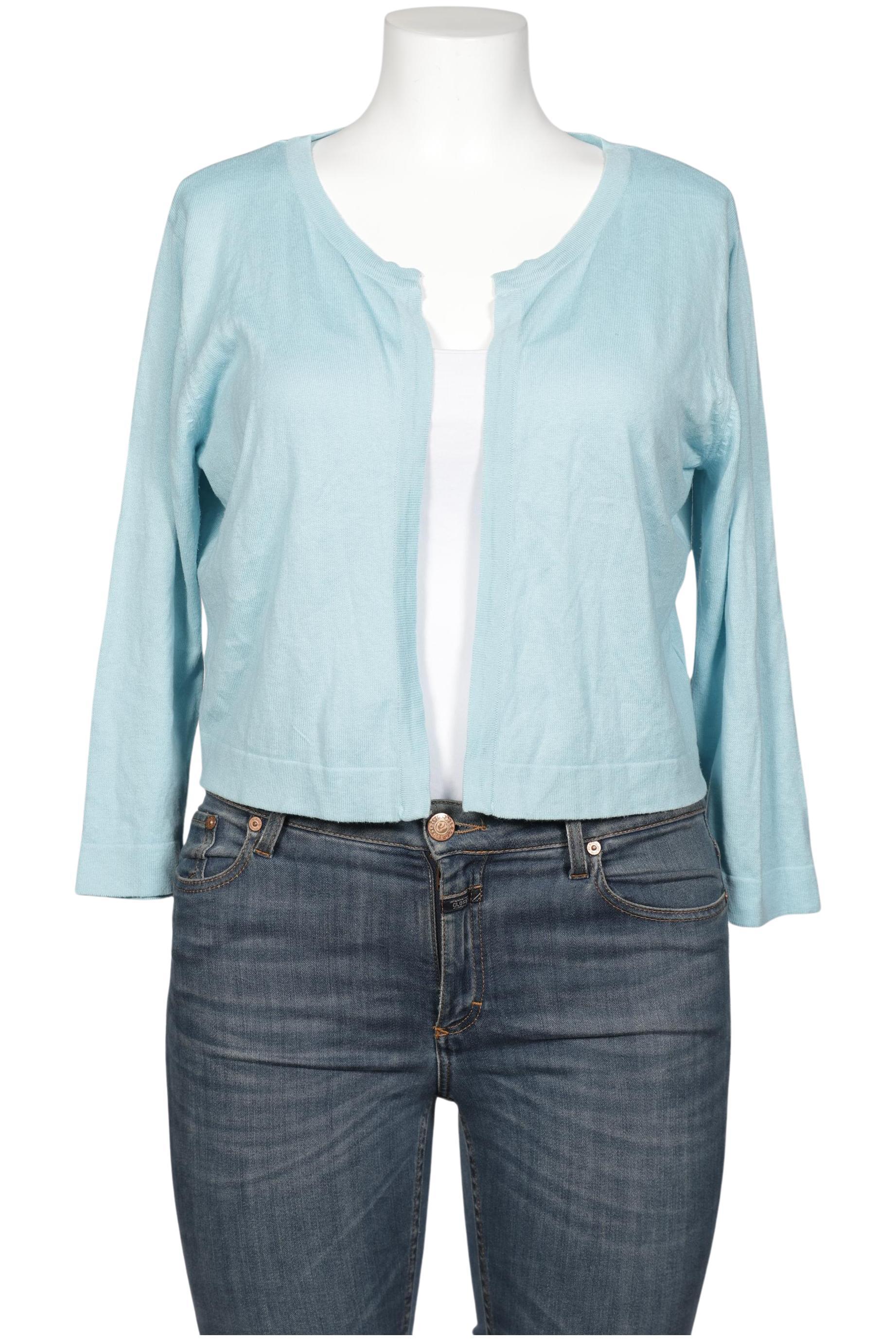 

Qiero Damen Strickjacke, hellblau, Gr. 44