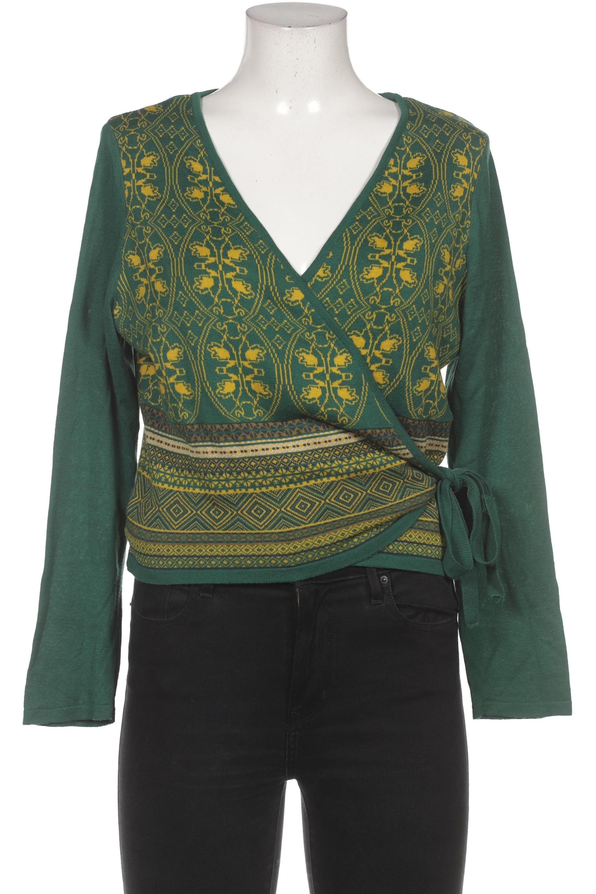 

Qiero Damen Strickjacke, grün, Gr. 40