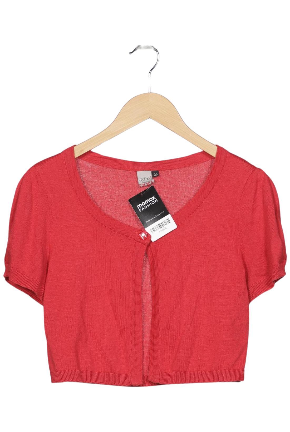 

Qiero Damen Strickjacke, rot, Gr. 38
