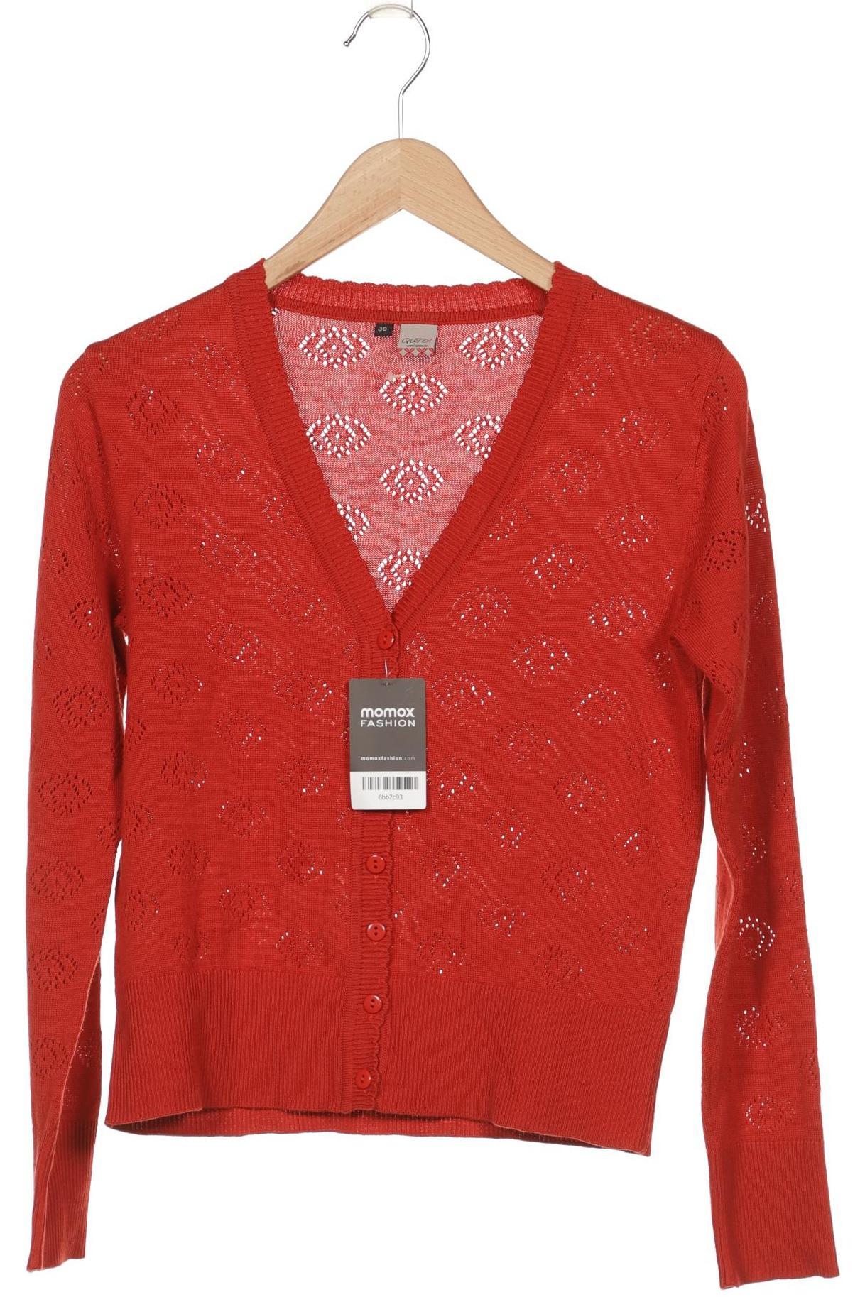 

Qiero Damen Strickjacke, rot, Gr. 36