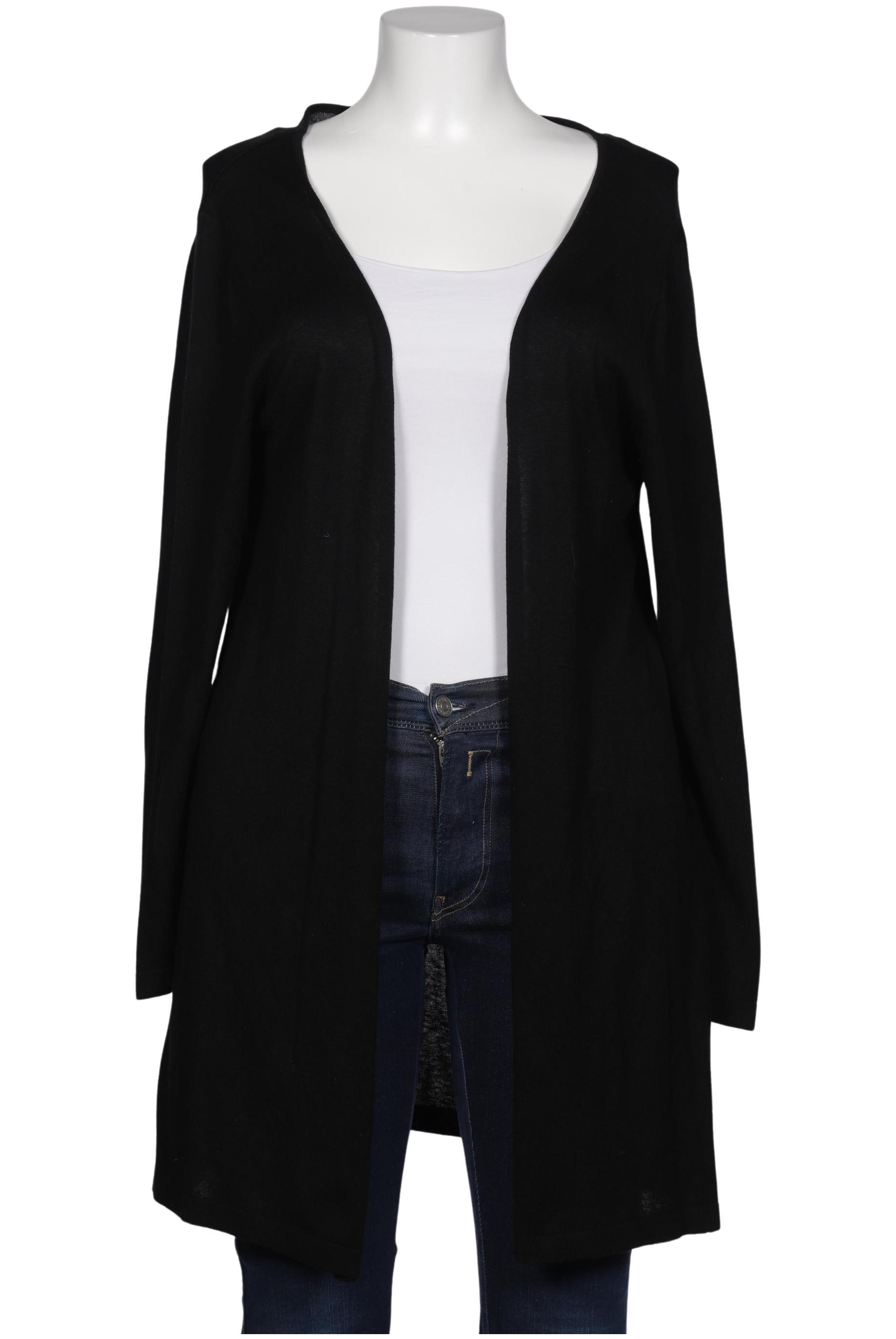 

Qiero Damen Strickjacke, schwarz, Gr. 48