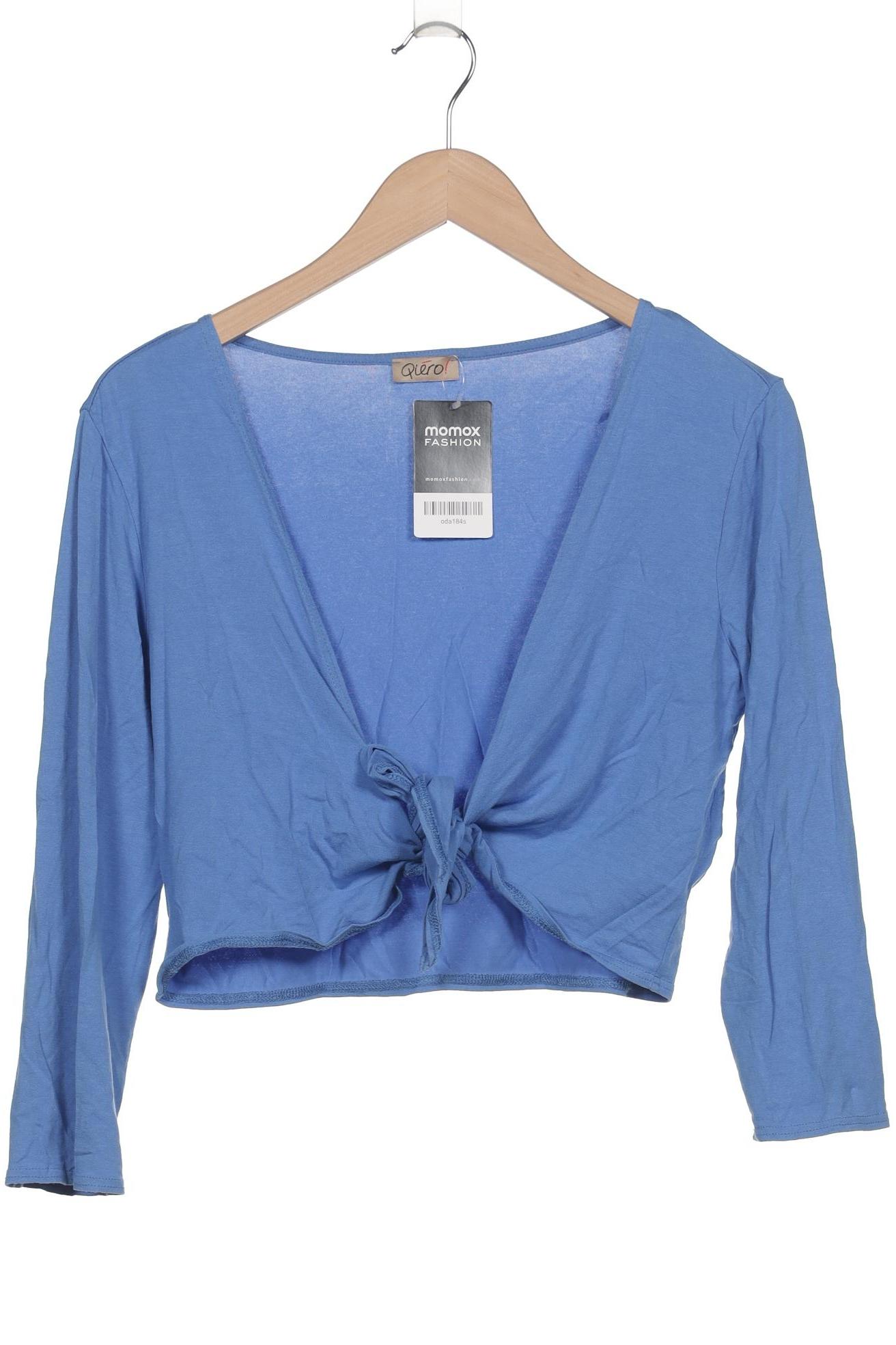 

Qiero Damen Strickjacke, blau, Gr. 42