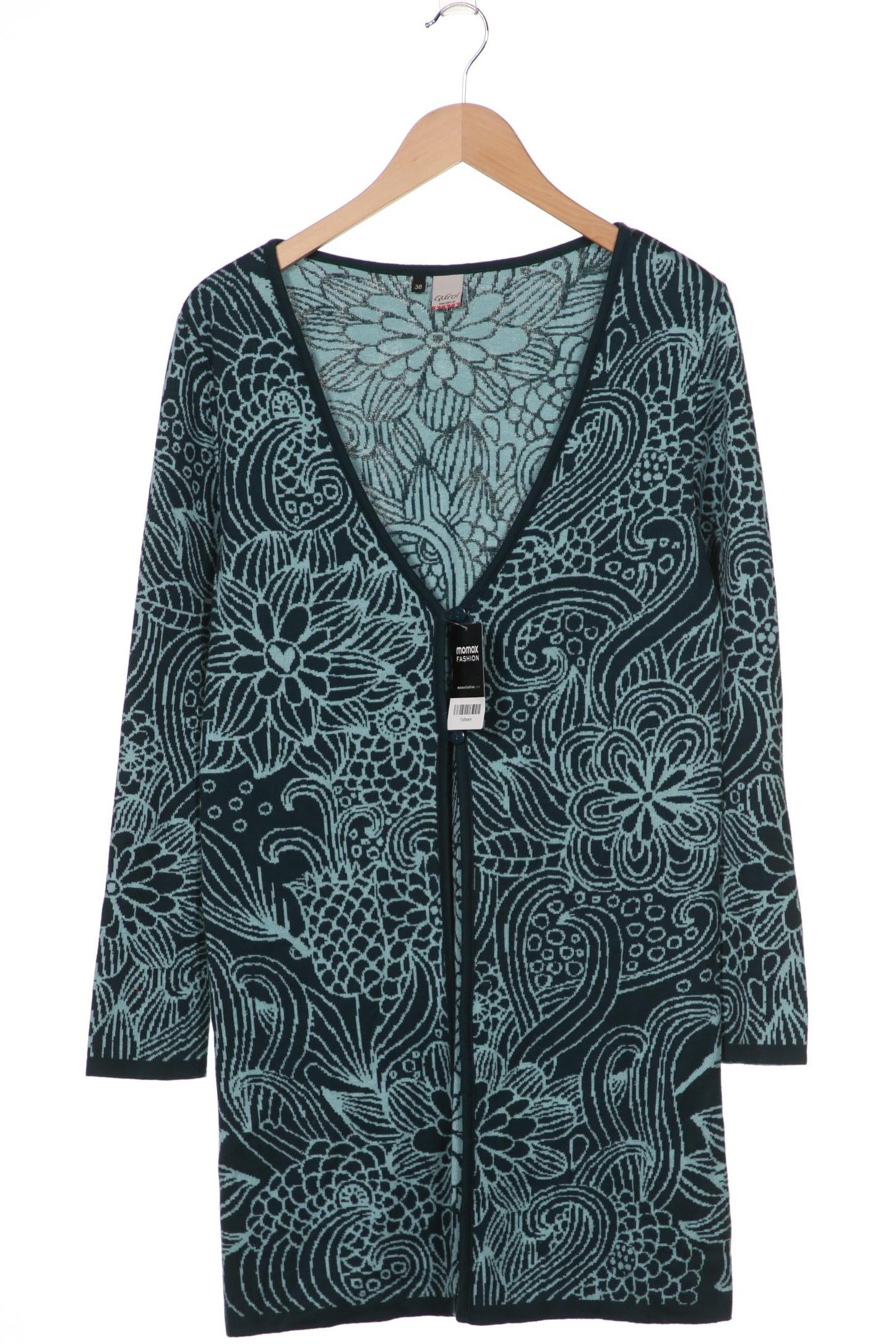 

Qiero Damen Strickjacke, türkis, Gr. 38