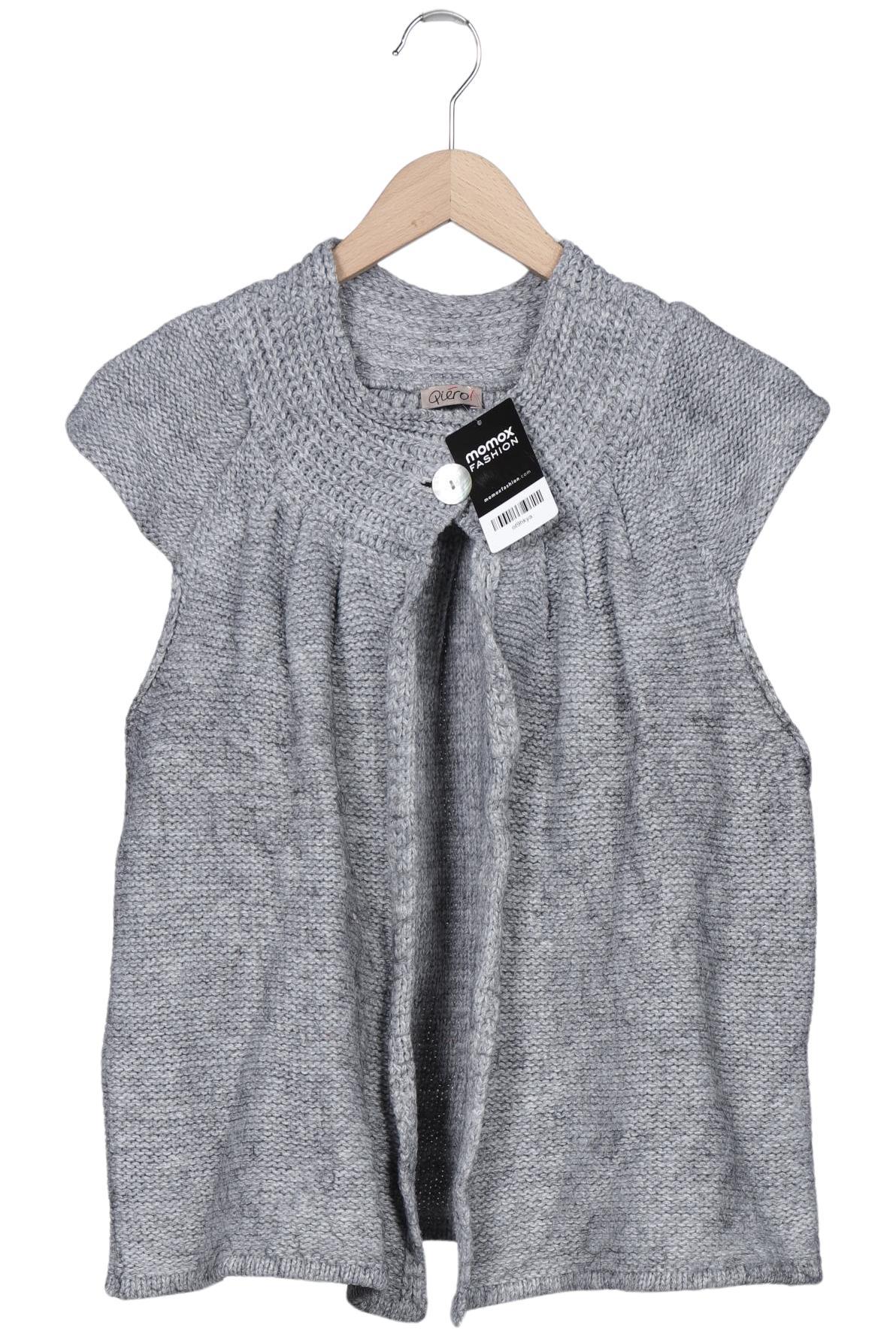 

Qiero Damen Strickjacke, grau, Gr. 42