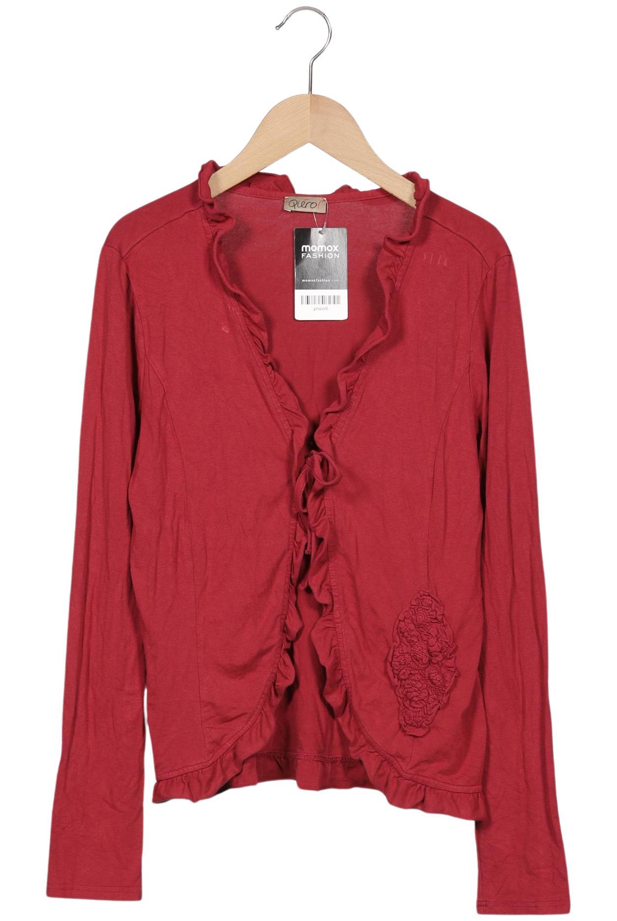 

Qiero Damen Strickjacke, rot, Gr. 40