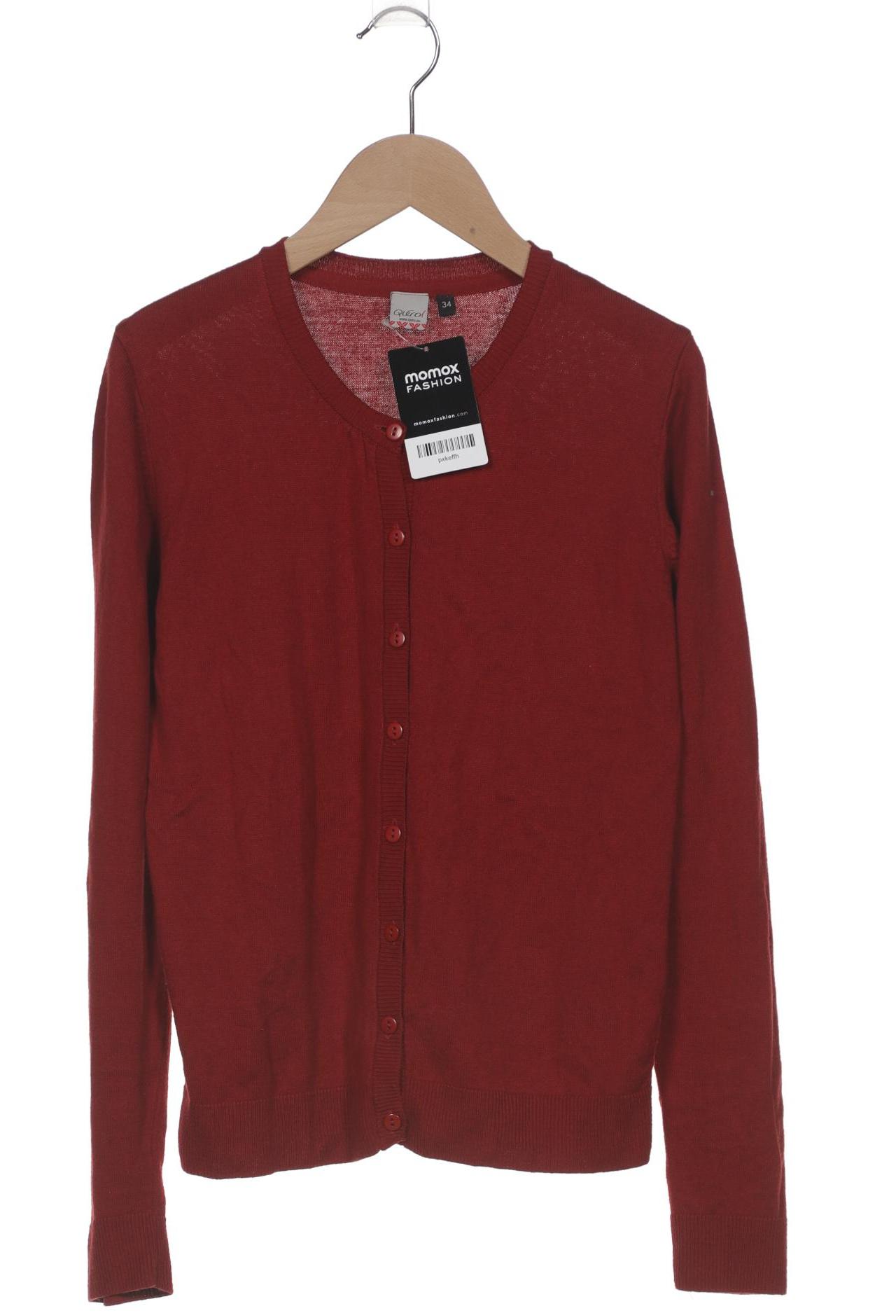 

Qiero Damen Strickjacke, rot, Gr. 34