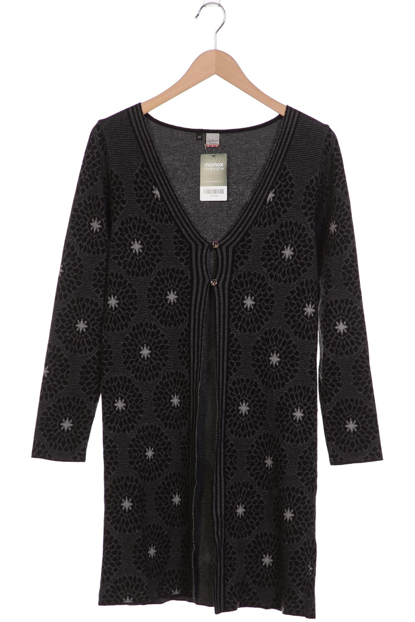 

Qiero Damen Strickjacke, grau, Gr. 36