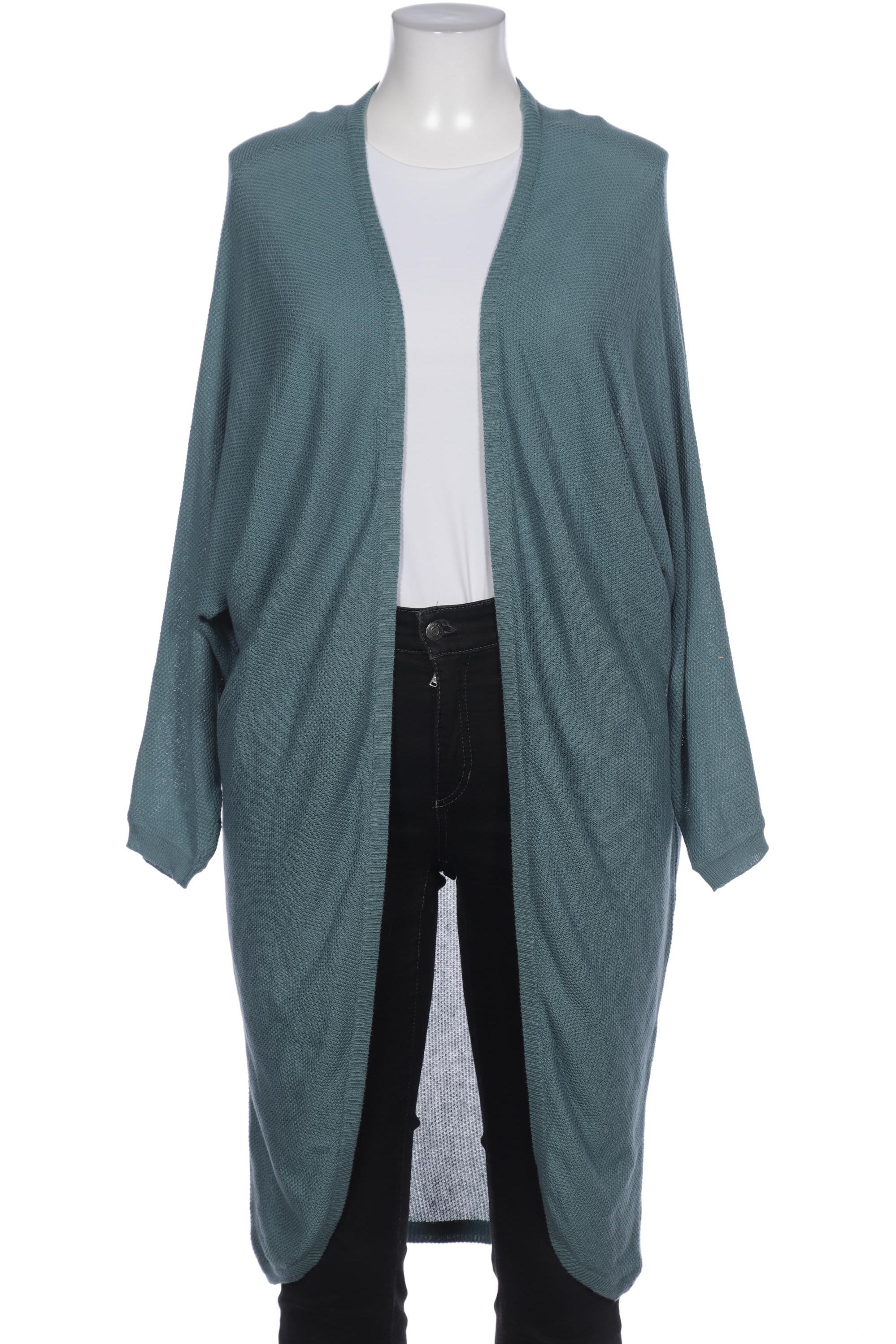

Qiero Damen Strickjacke, türkis, Gr. 44