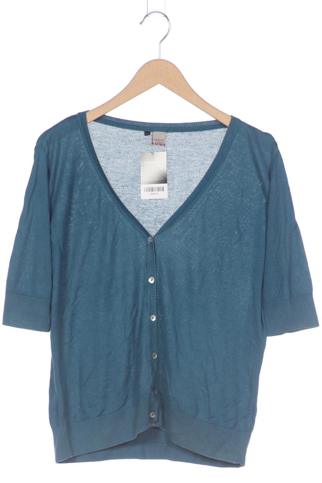 

Qiero Damen Strickjacke, türkis, Gr. 42