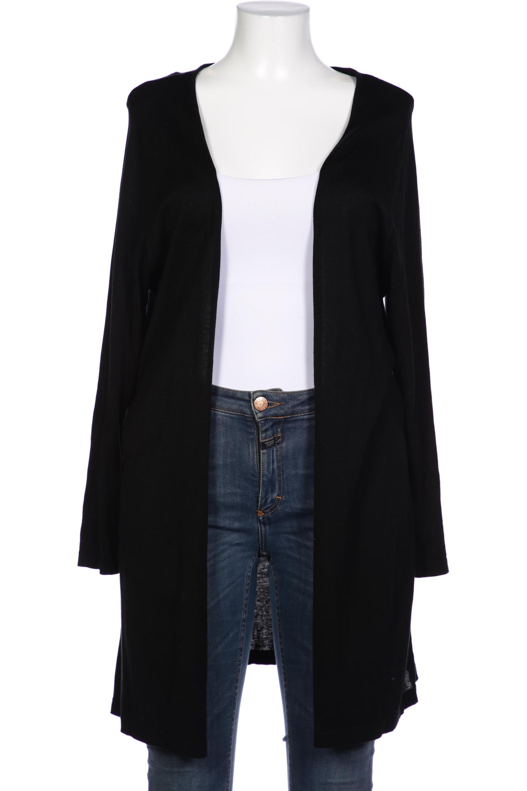 

Qiero Damen Strickjacke, schwarz, Gr. 46