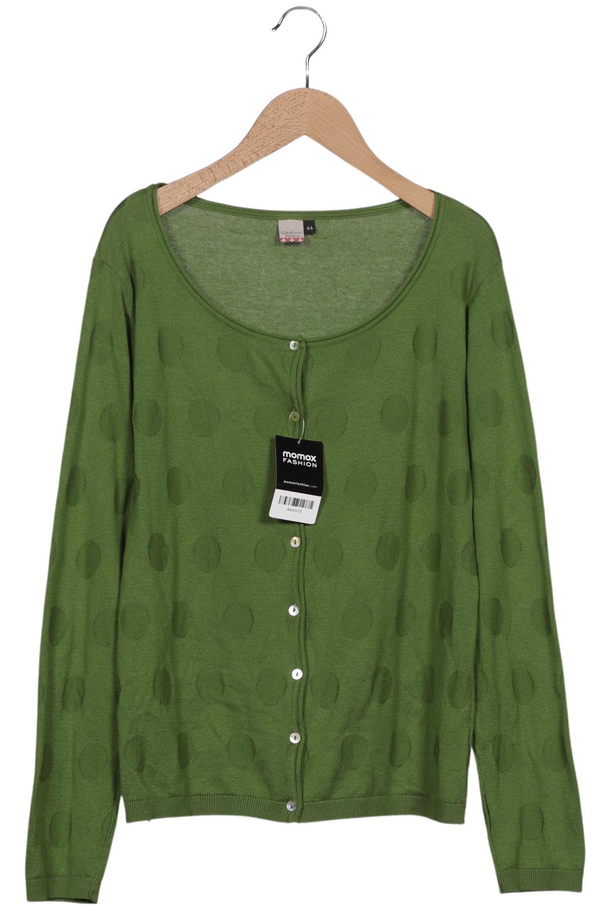 

Qiero Damen Strickjacke, grün, Gr. 44