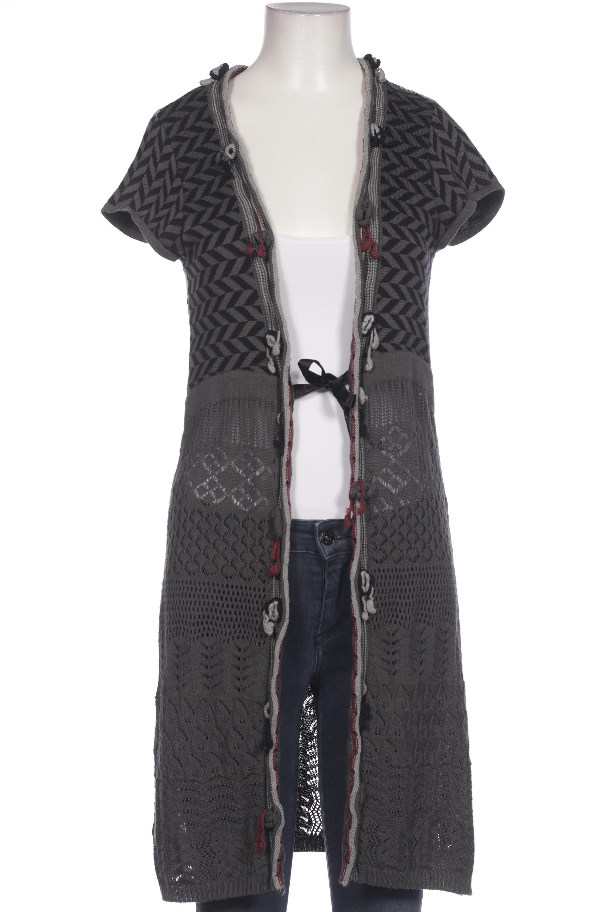 

Qiero Damen Strickjacke, grau, Gr. 36