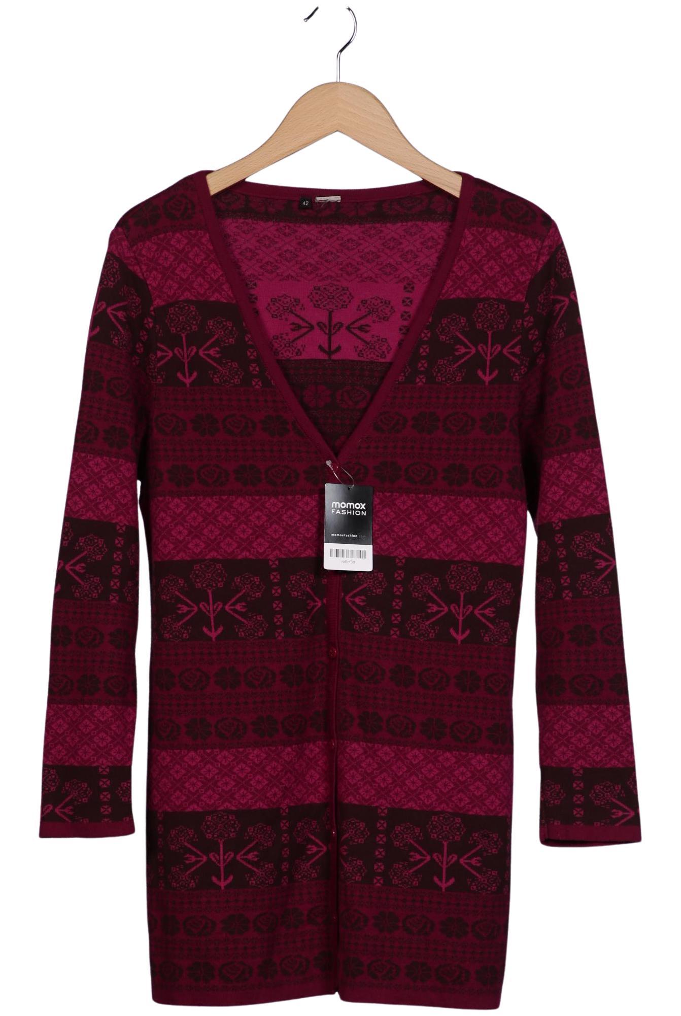 

Qiero Damen Strickjacke, bordeaux, Gr. 42