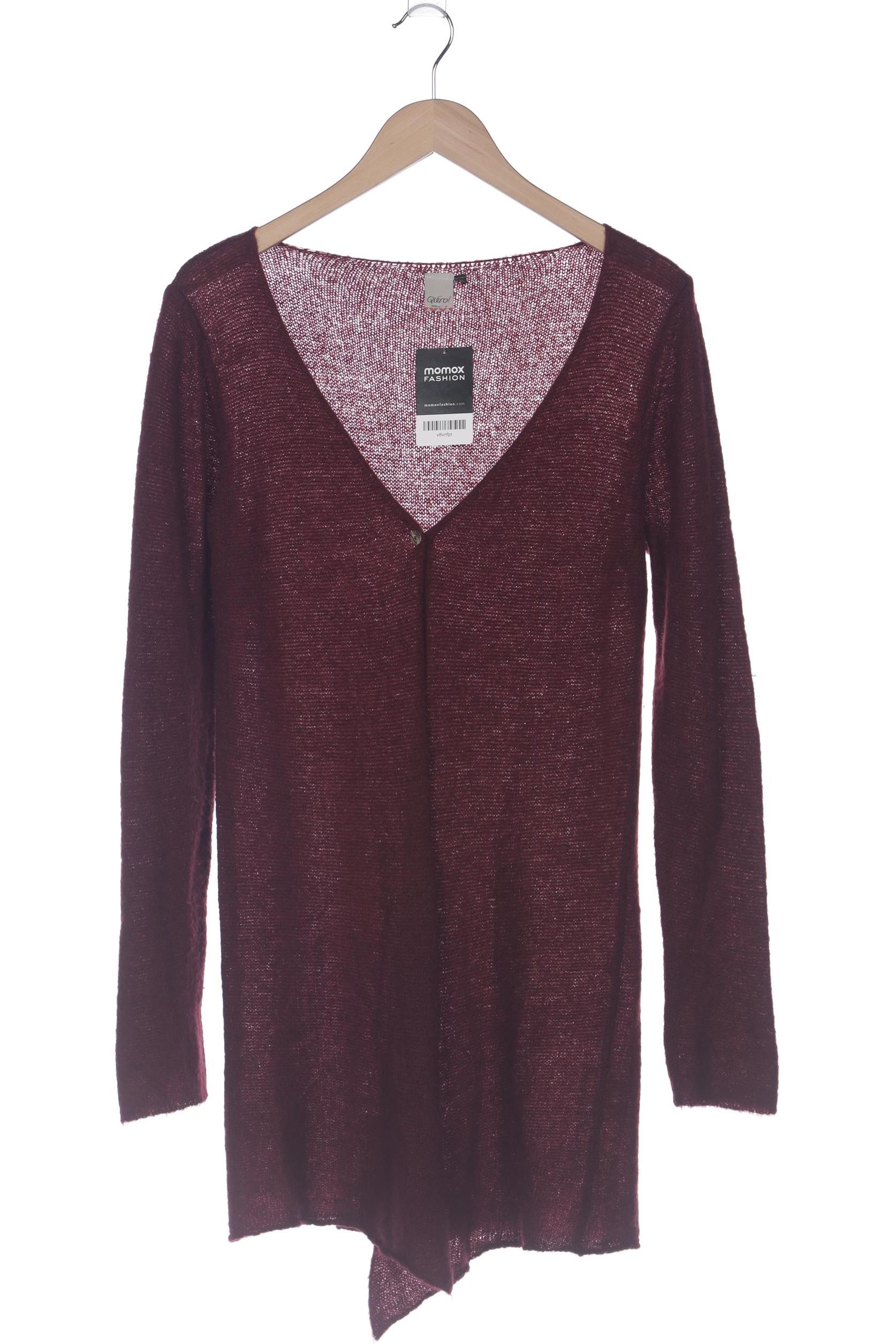 

Qiero Damen Strickjacke, bordeaux, Gr. 38