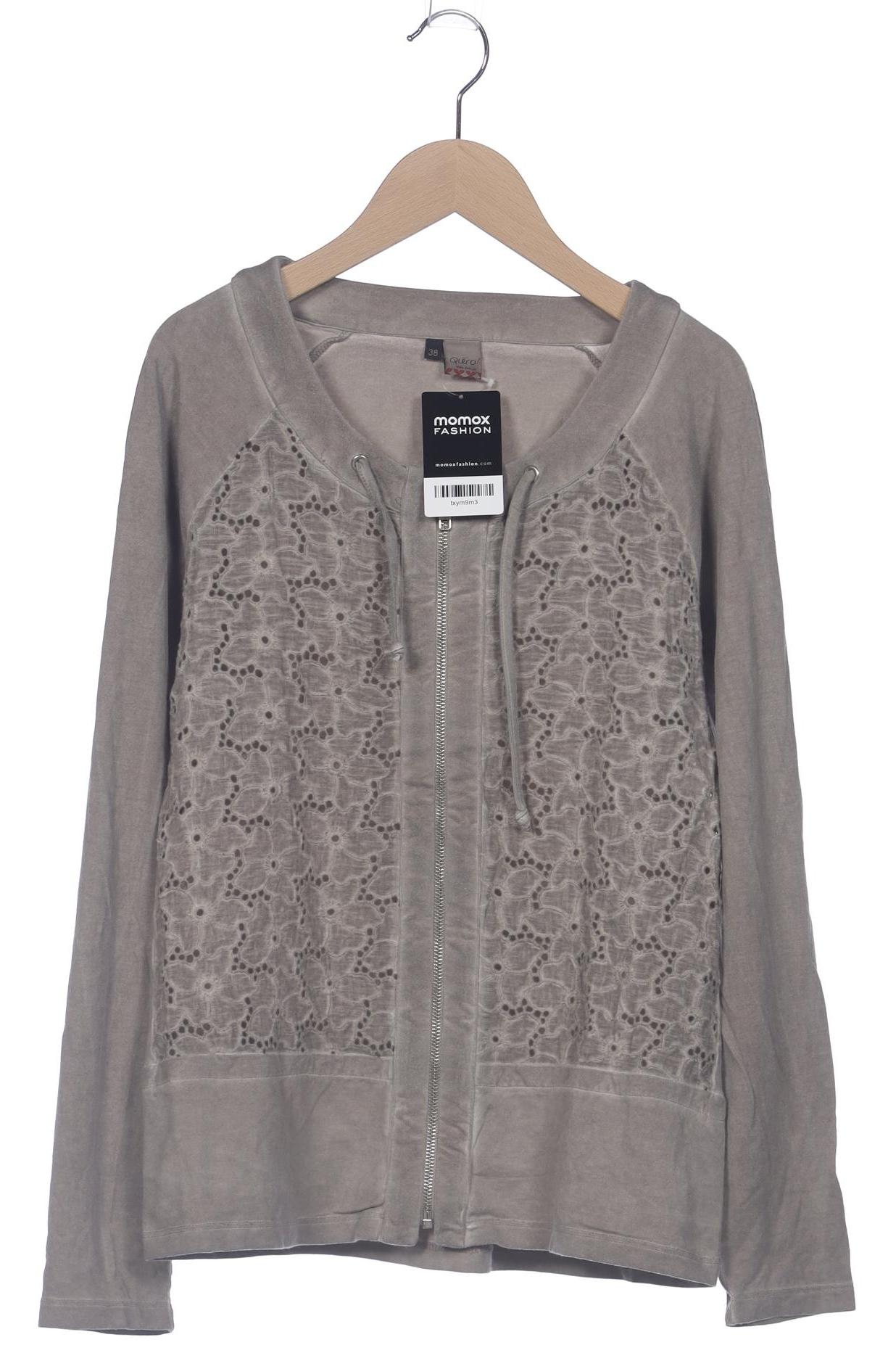 

Qiero Damen Strickjacke, grau, Gr. 38