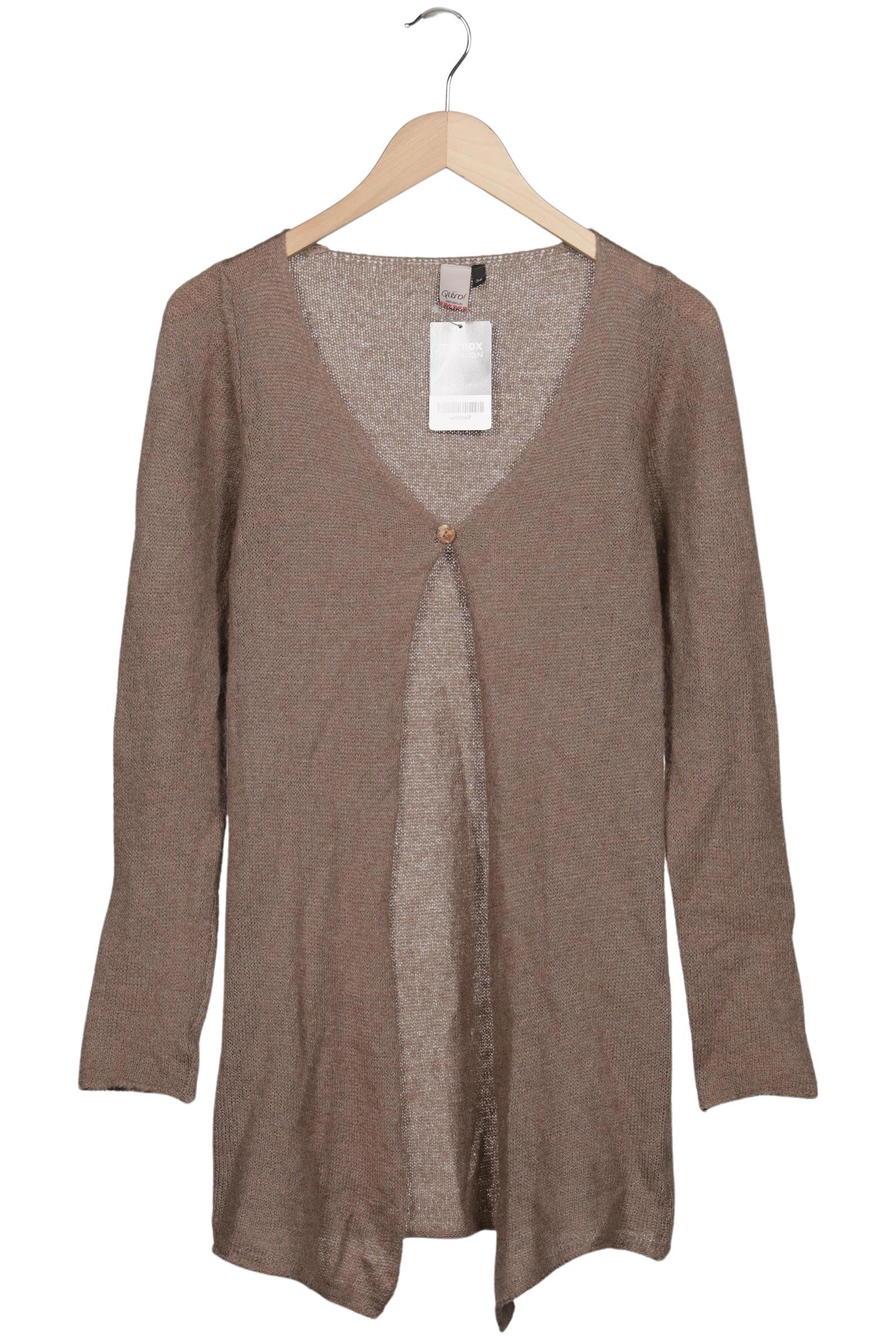 

Qiero Damen Strickjacke, braun, Gr. 38