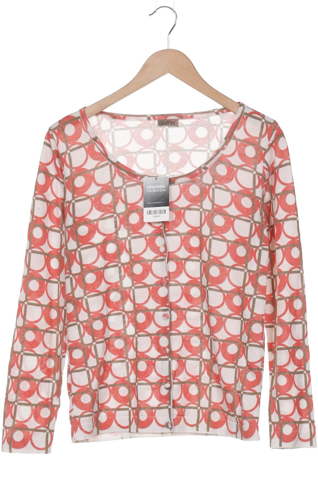 

Qiero Damen Strickjacke, rot, Gr. 36