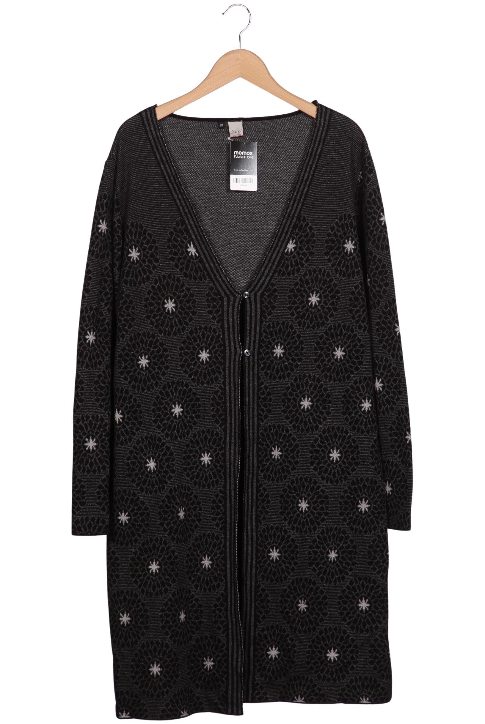 

Qiero Damen Strickjacke, grau, Gr. 50