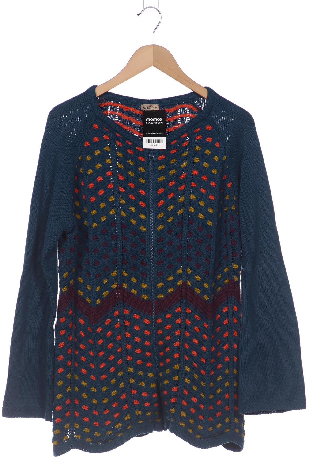 

Qiero Damen Strickjacke, blau, Gr. 44