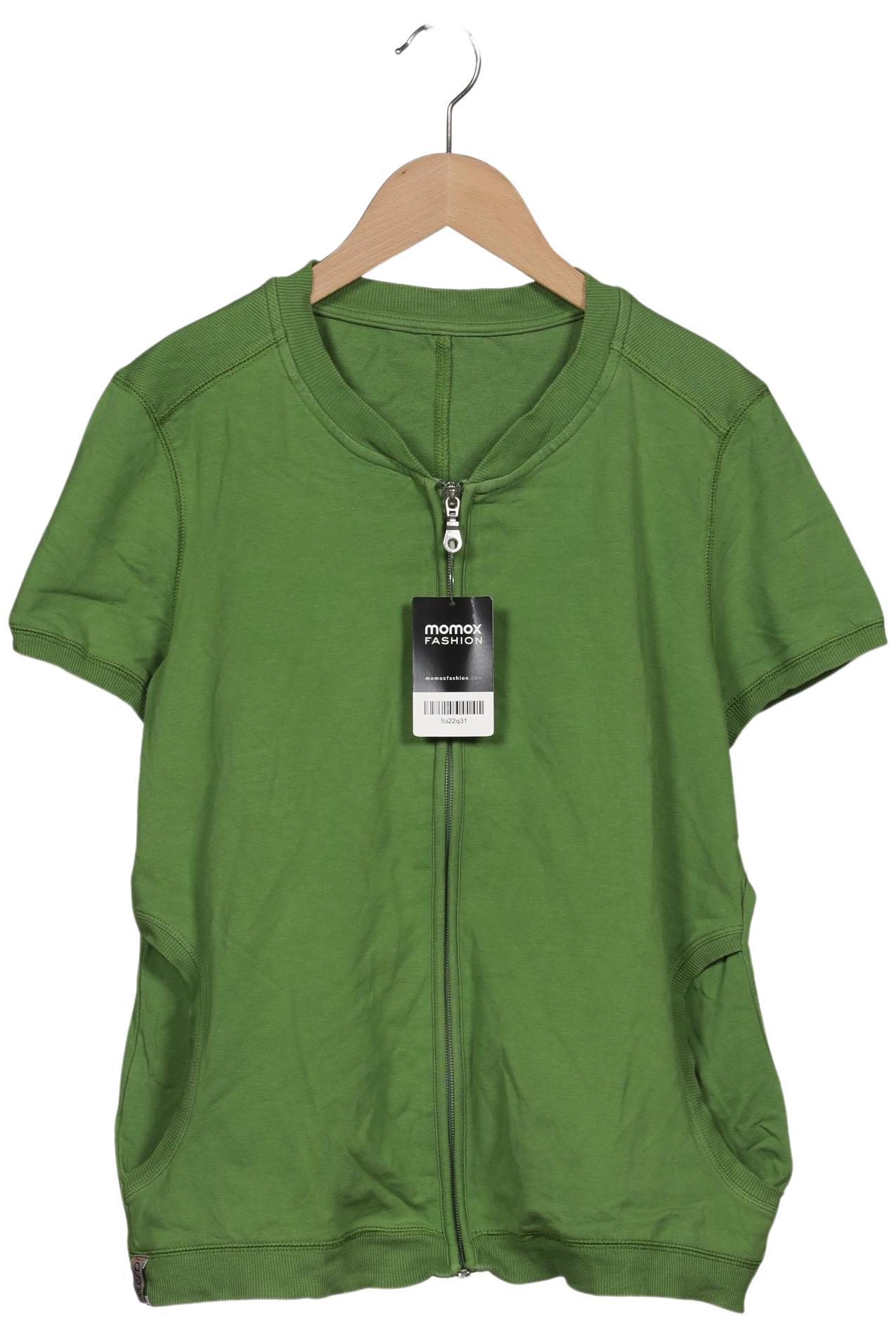 

Qiero Damen Strickjacke, grün, Gr. 42